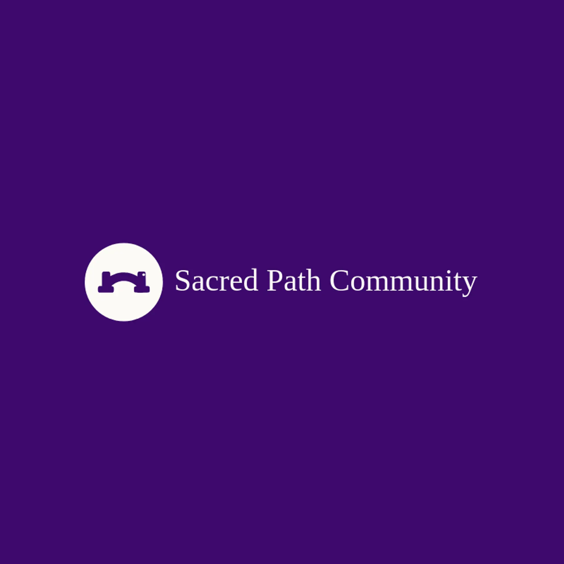 Sacred Path Community logo for ministry
