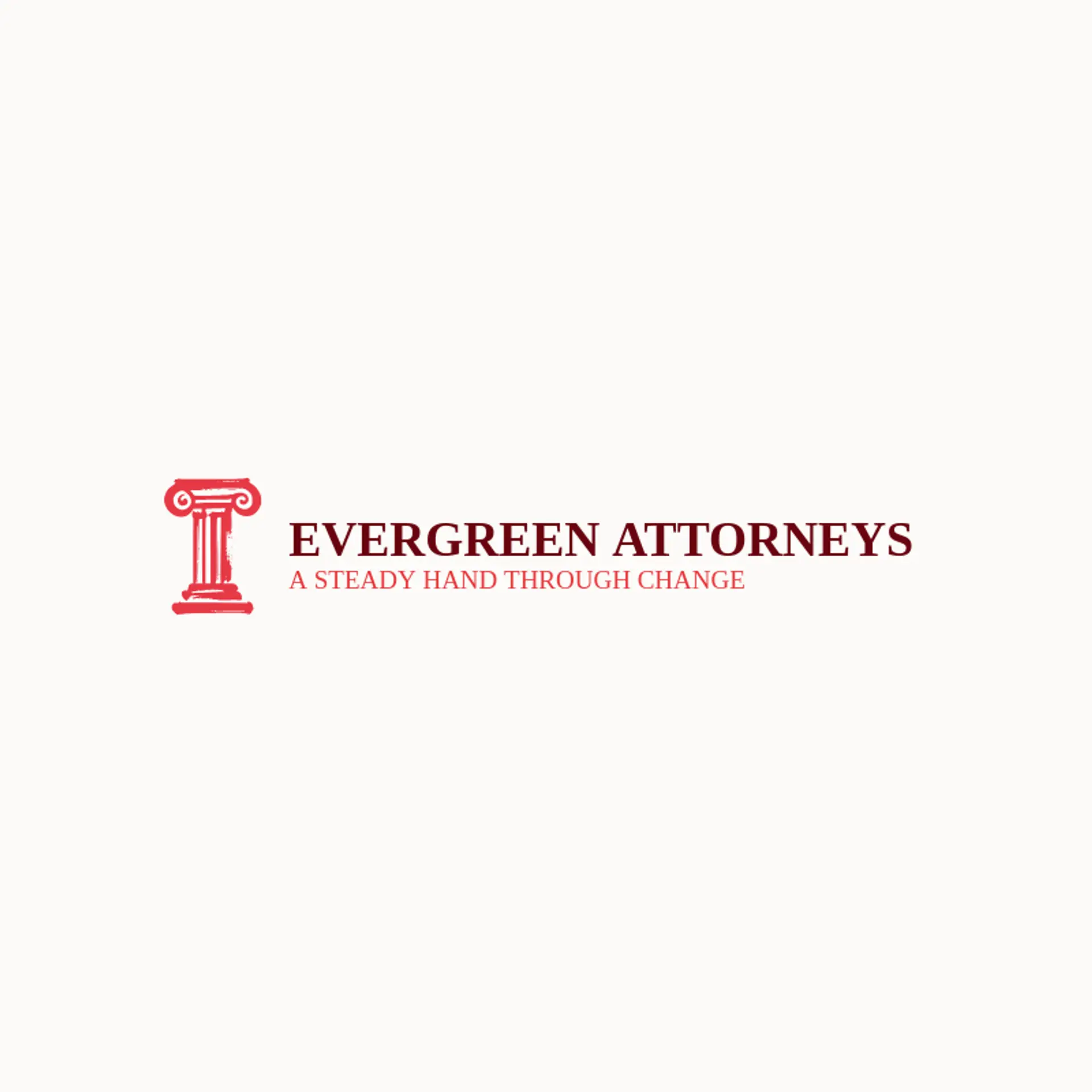 Evergreen Attorneys logo for legal services