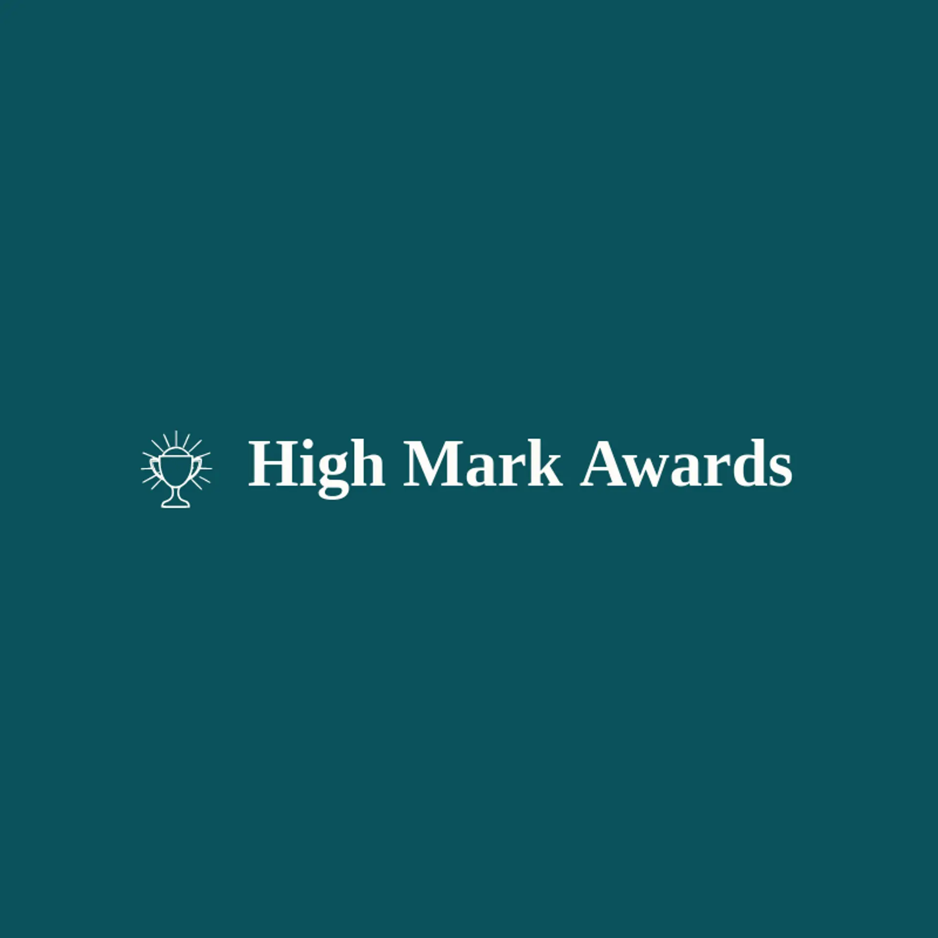 High Mark Awards logo for winner