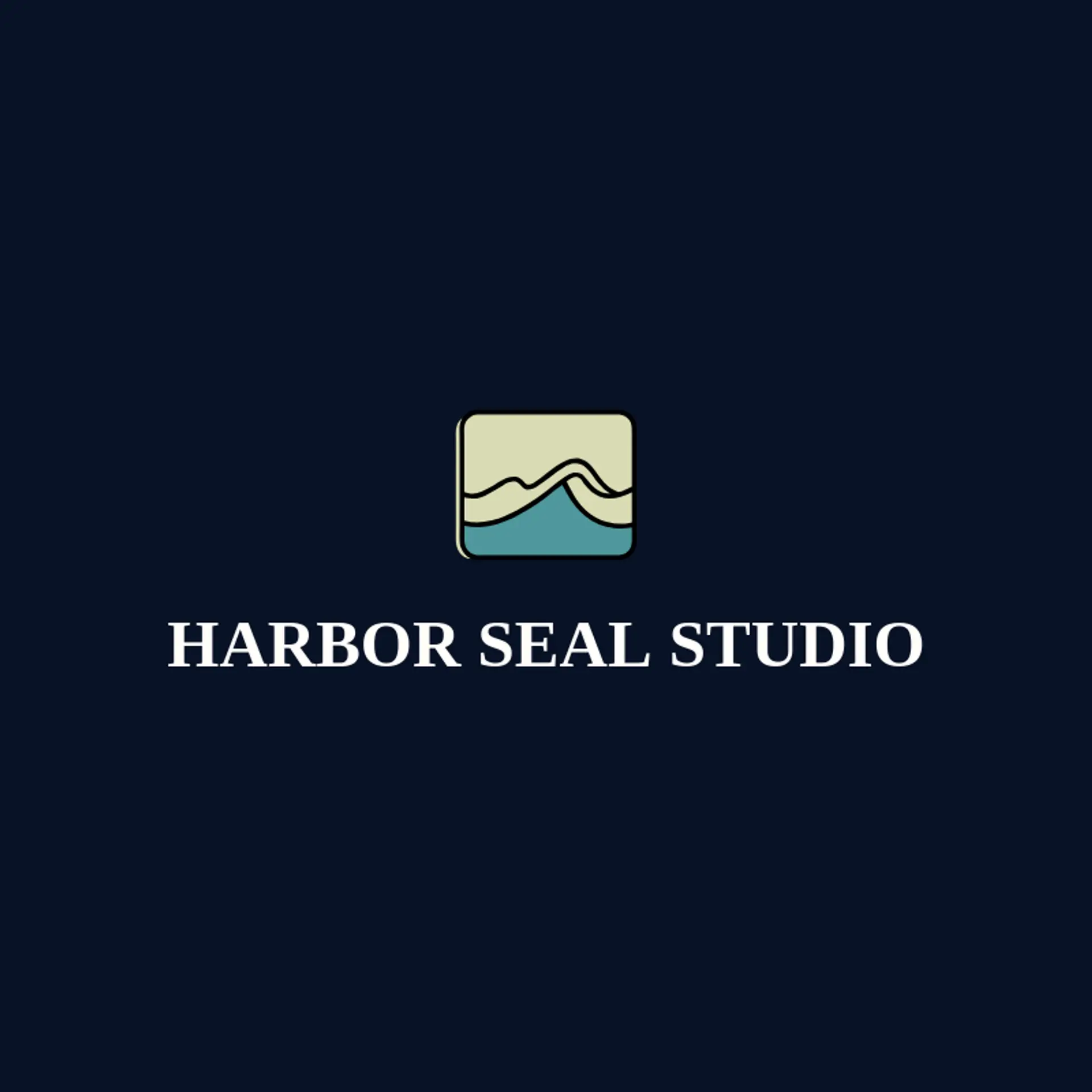 Harbor Seal Studio logo for seal
