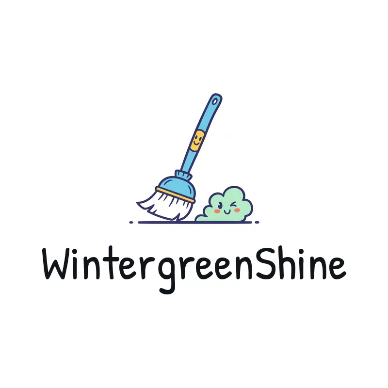 Sparkling home and tools logo for a cleaning company