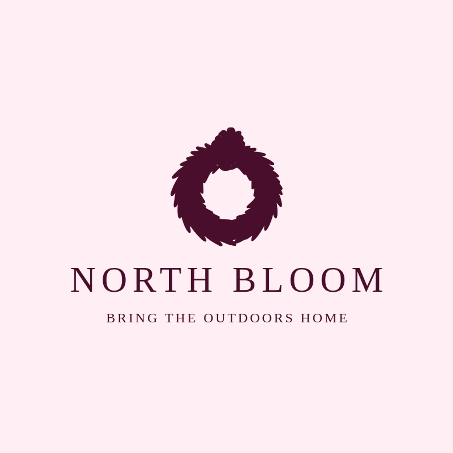 North Bloom logo for wreath