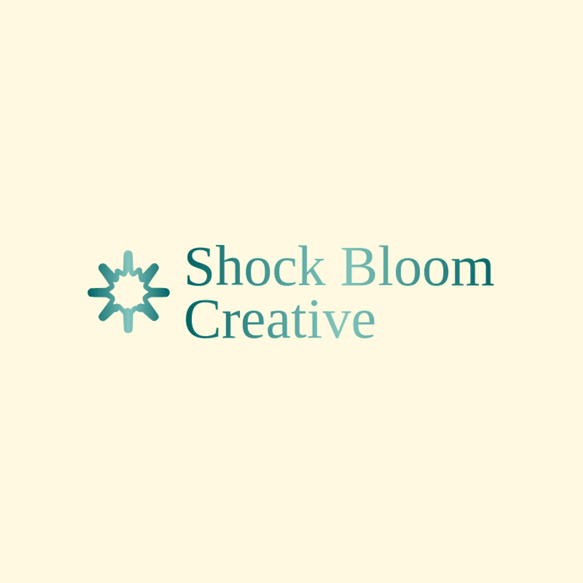 Shock Bloom Creative logo for explosion