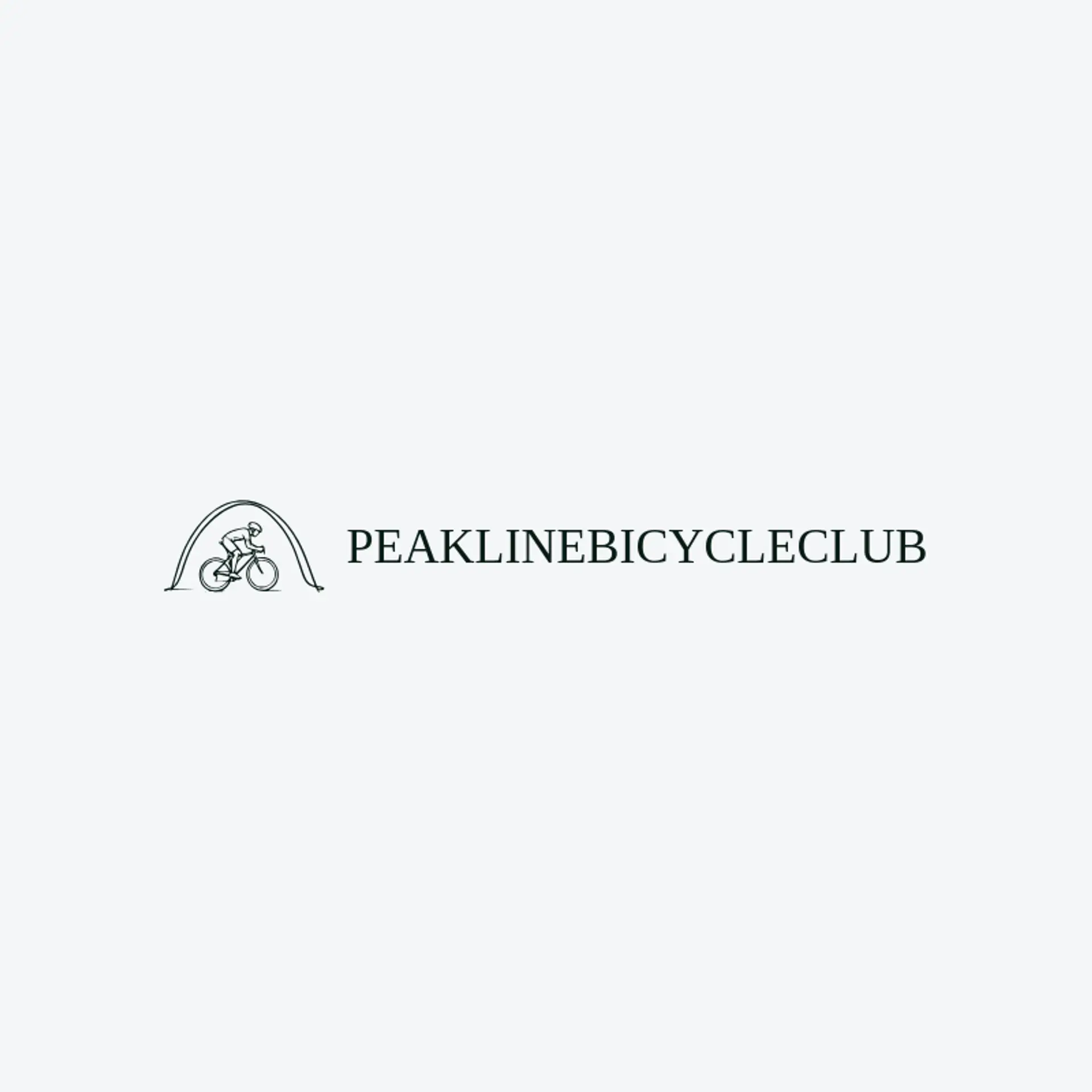Peakline Bicycle Club logo for cycling