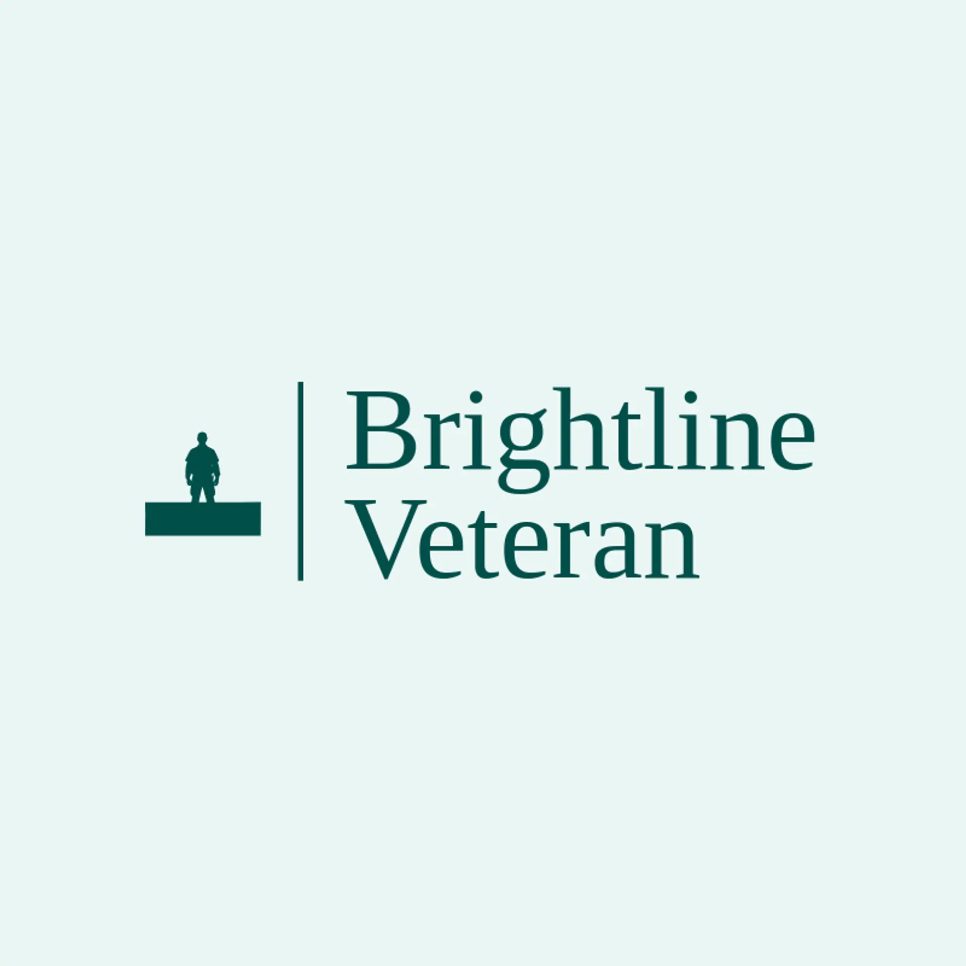 Brightline Veteran logo for soldier