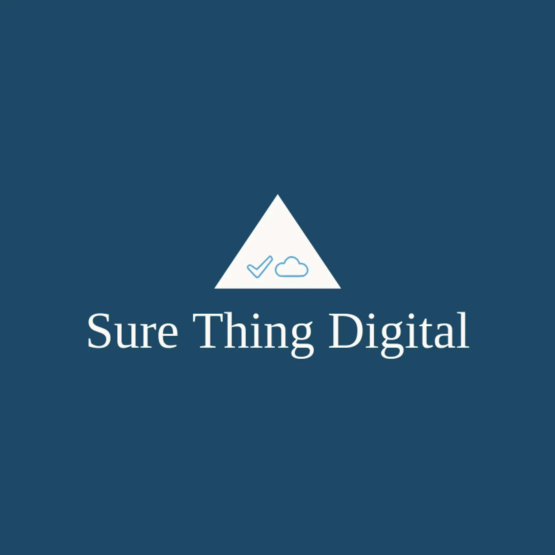 Sure Thing Digital logo for check mark