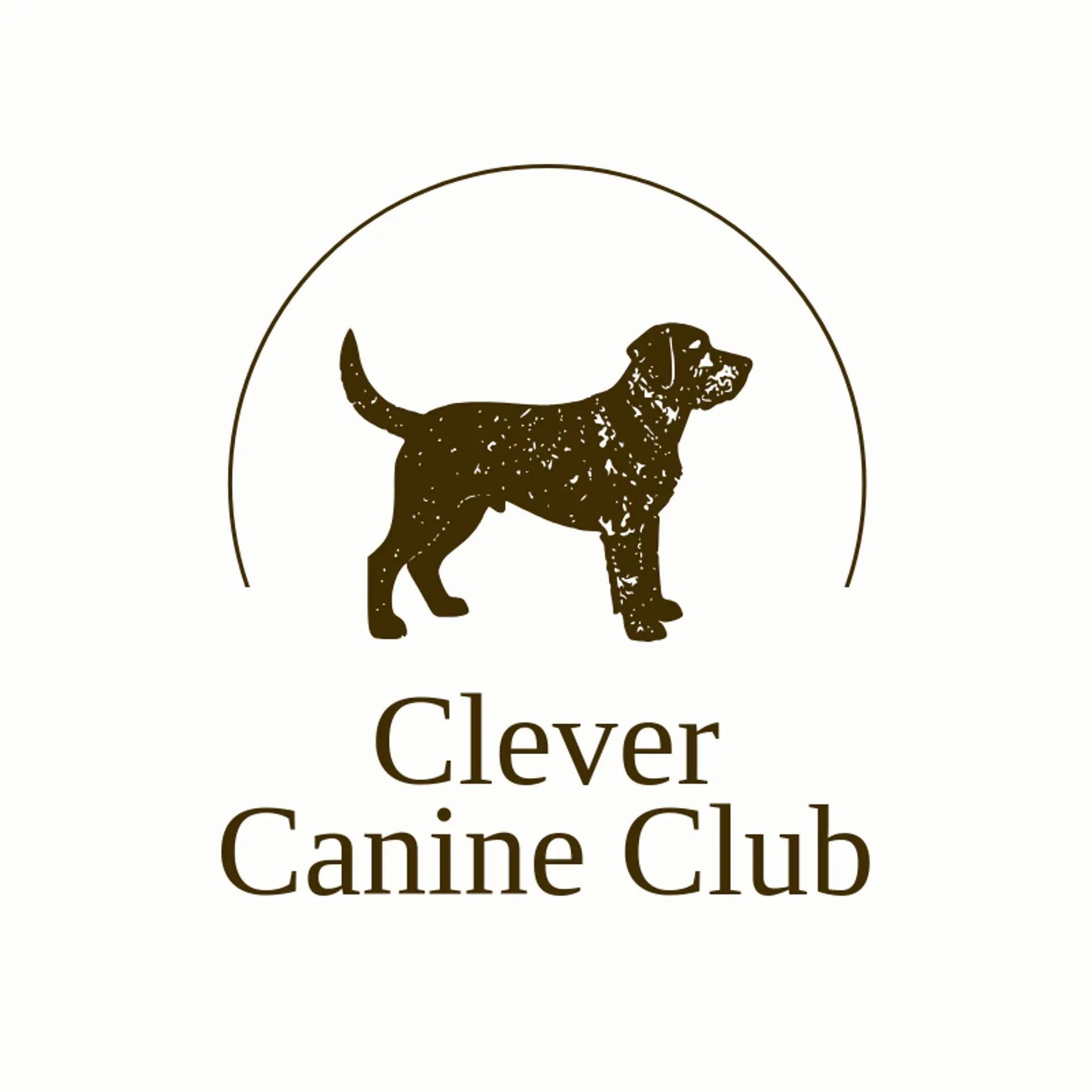 Clever Canine Club logo for dog training