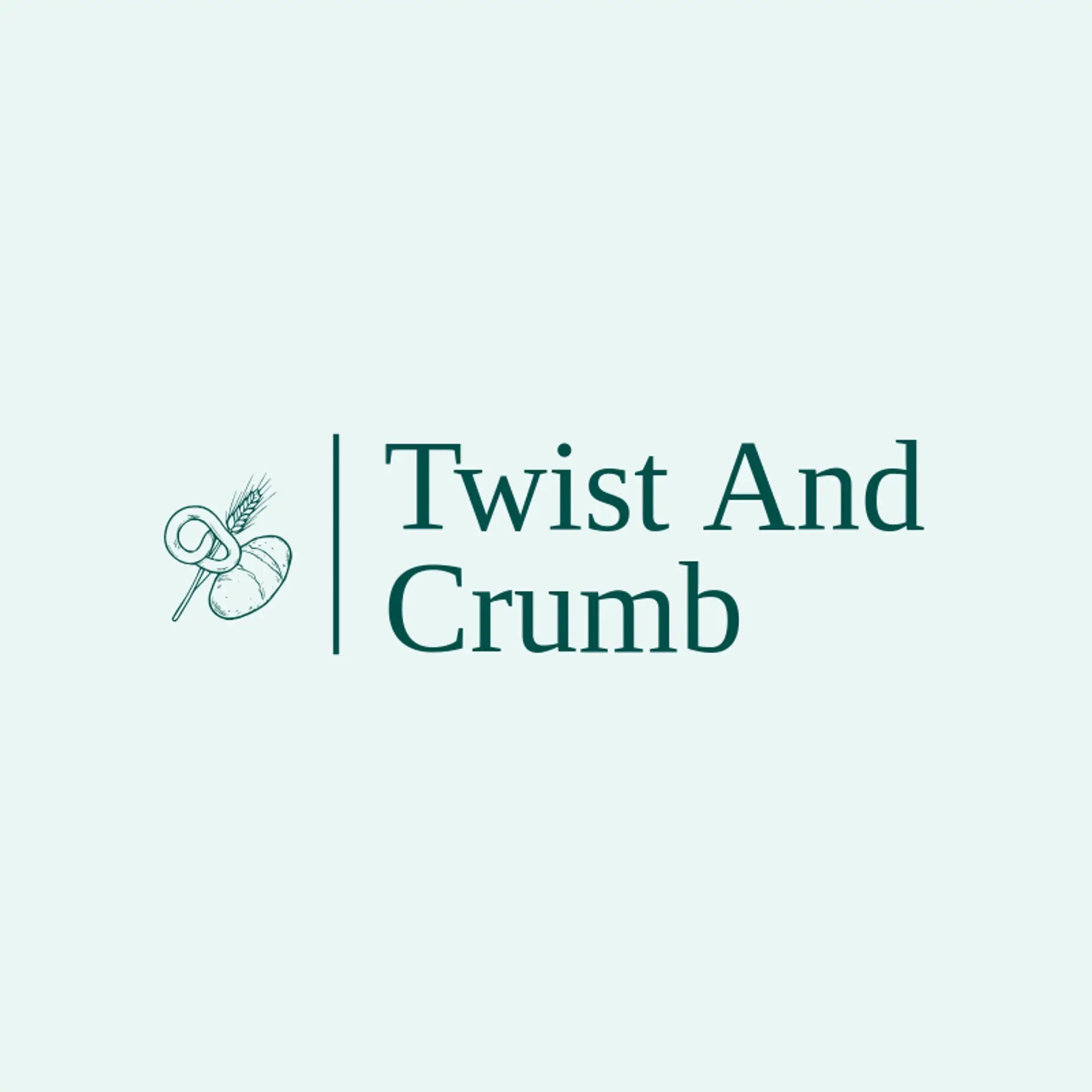 Twist And Crumb logo for bread