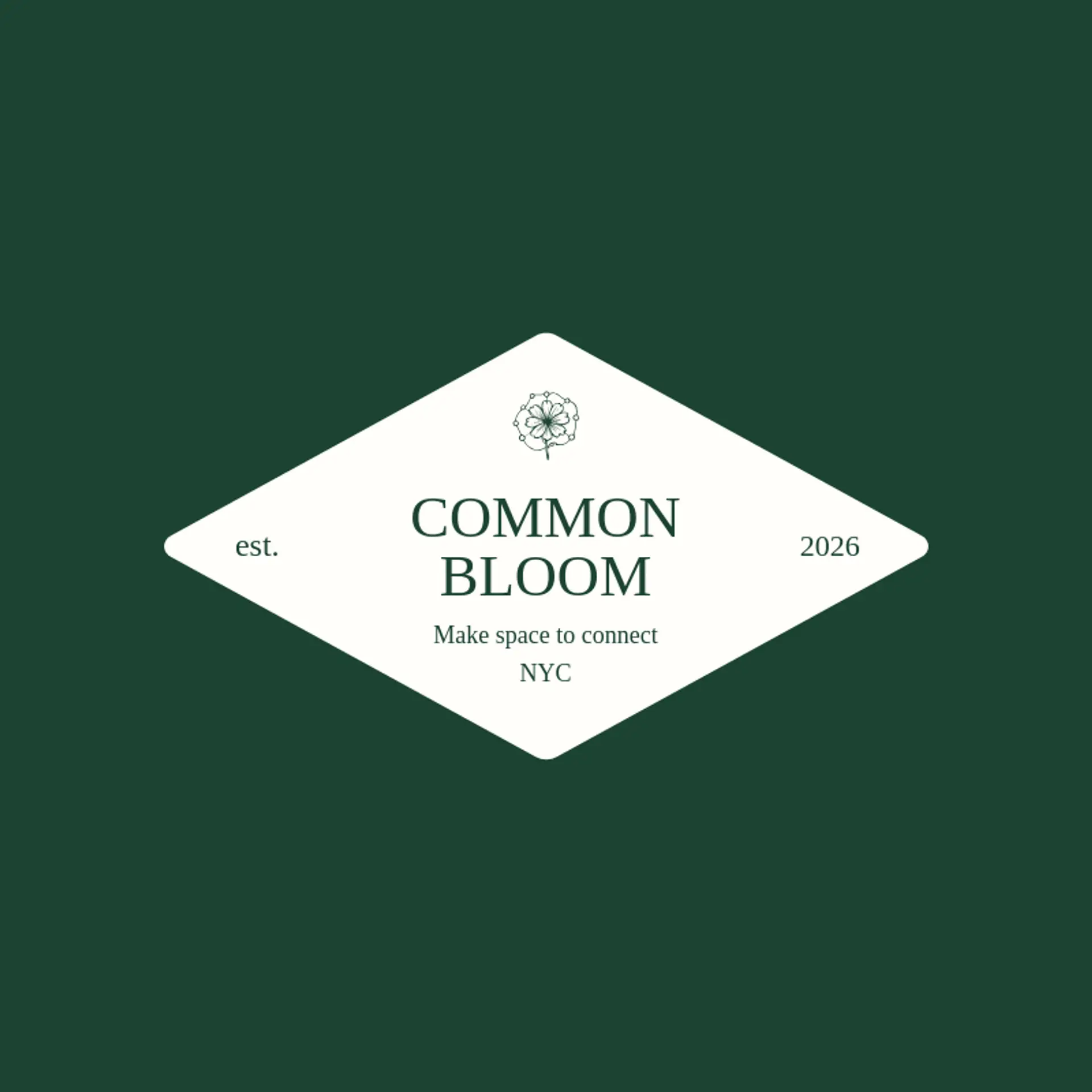 Common Bloom logo for social