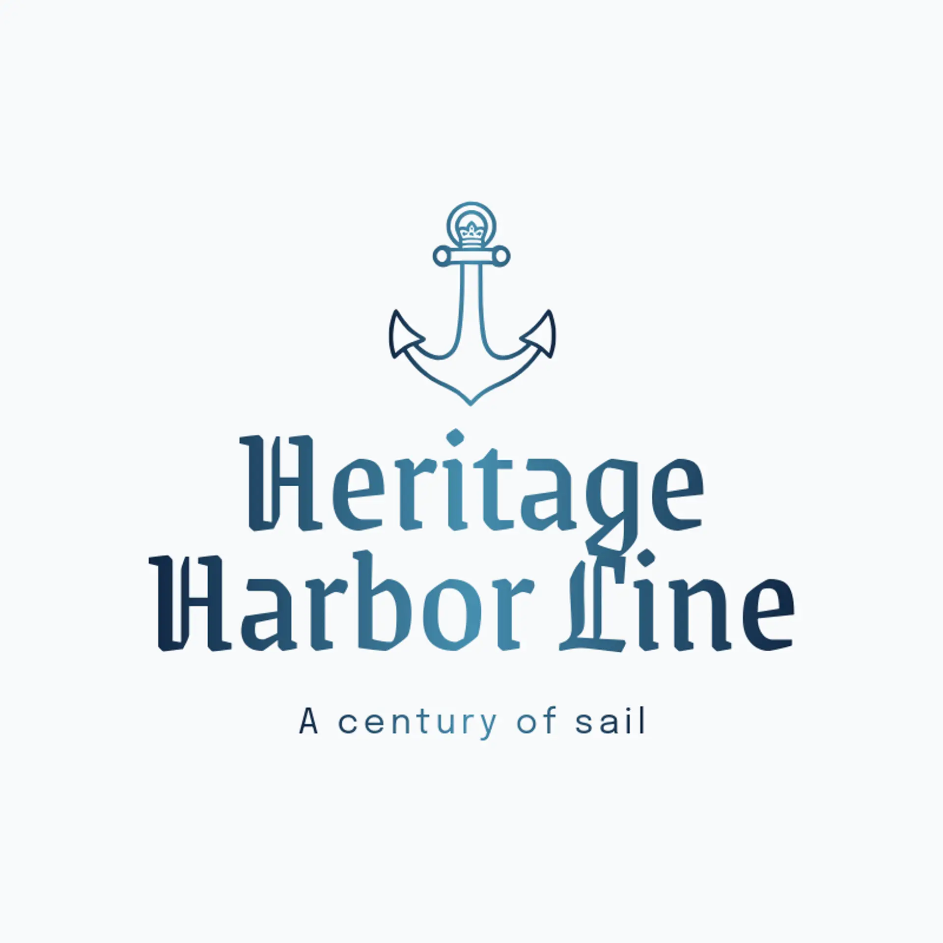 Heritage Harbor Line logo for cruise