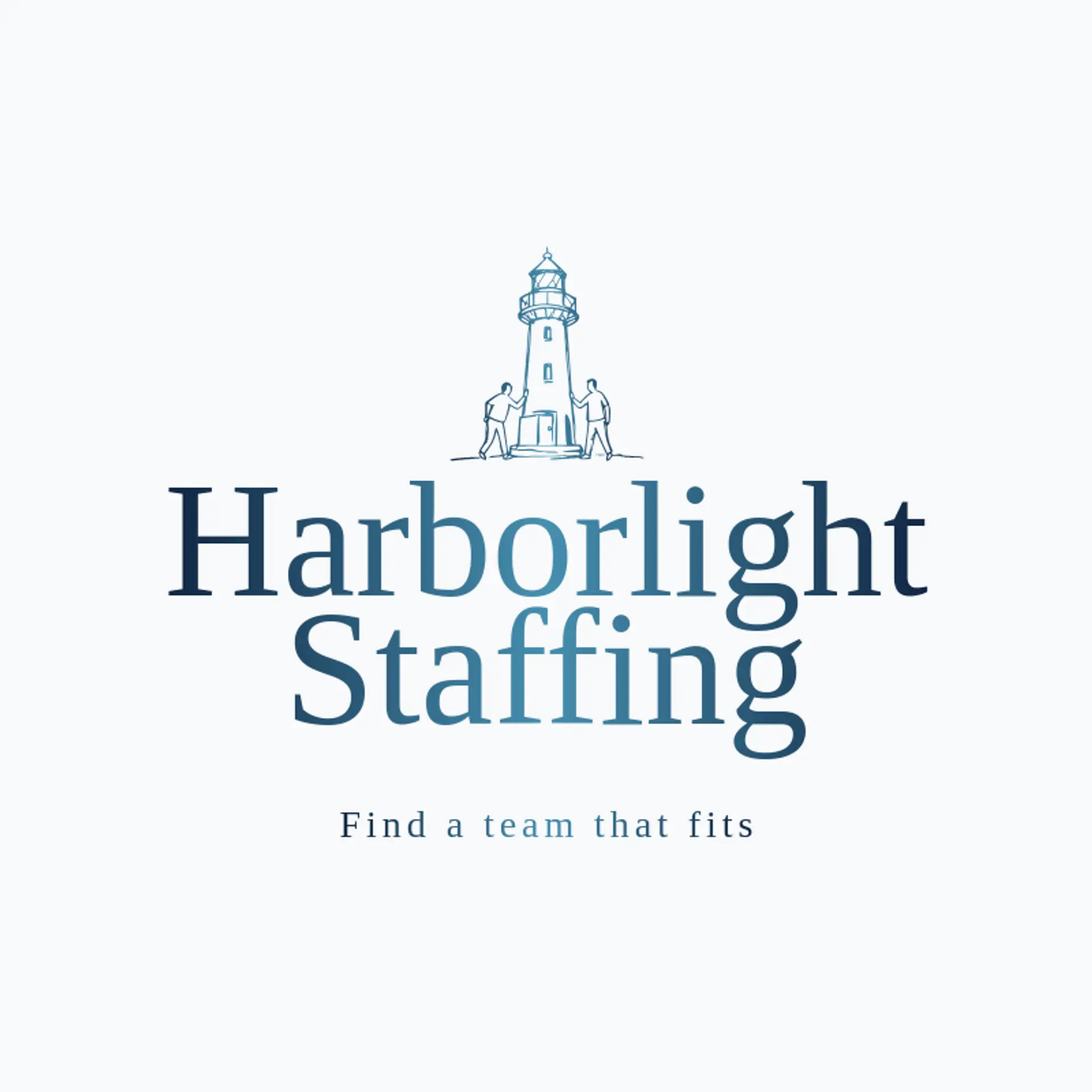 Harborlight Staffing logo for human resources