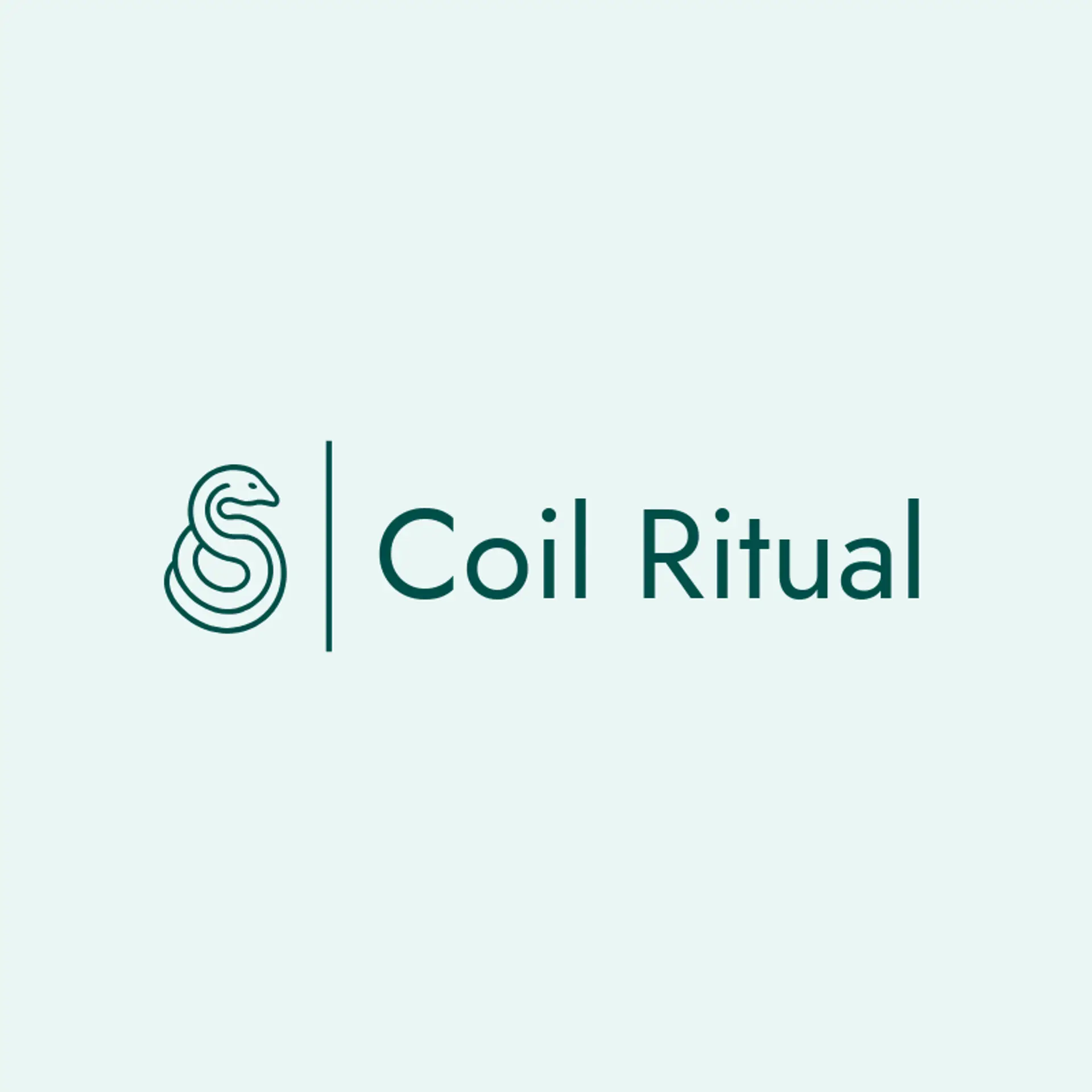 Coil Ritual logo for death metal