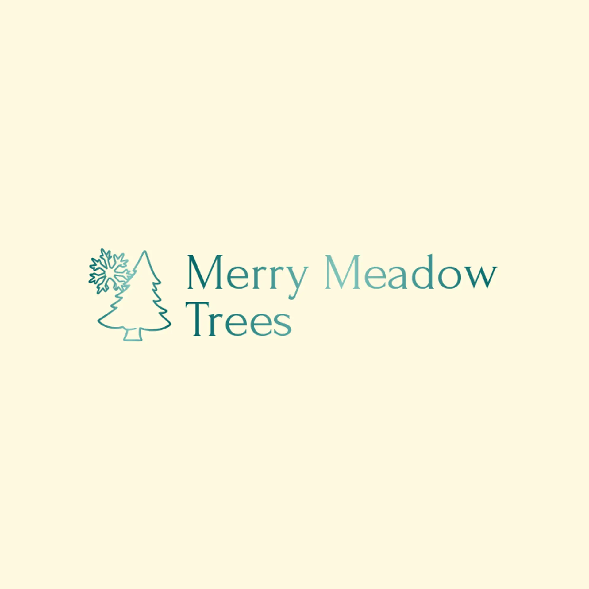 Merry Meadow Trees logo for christmas tree