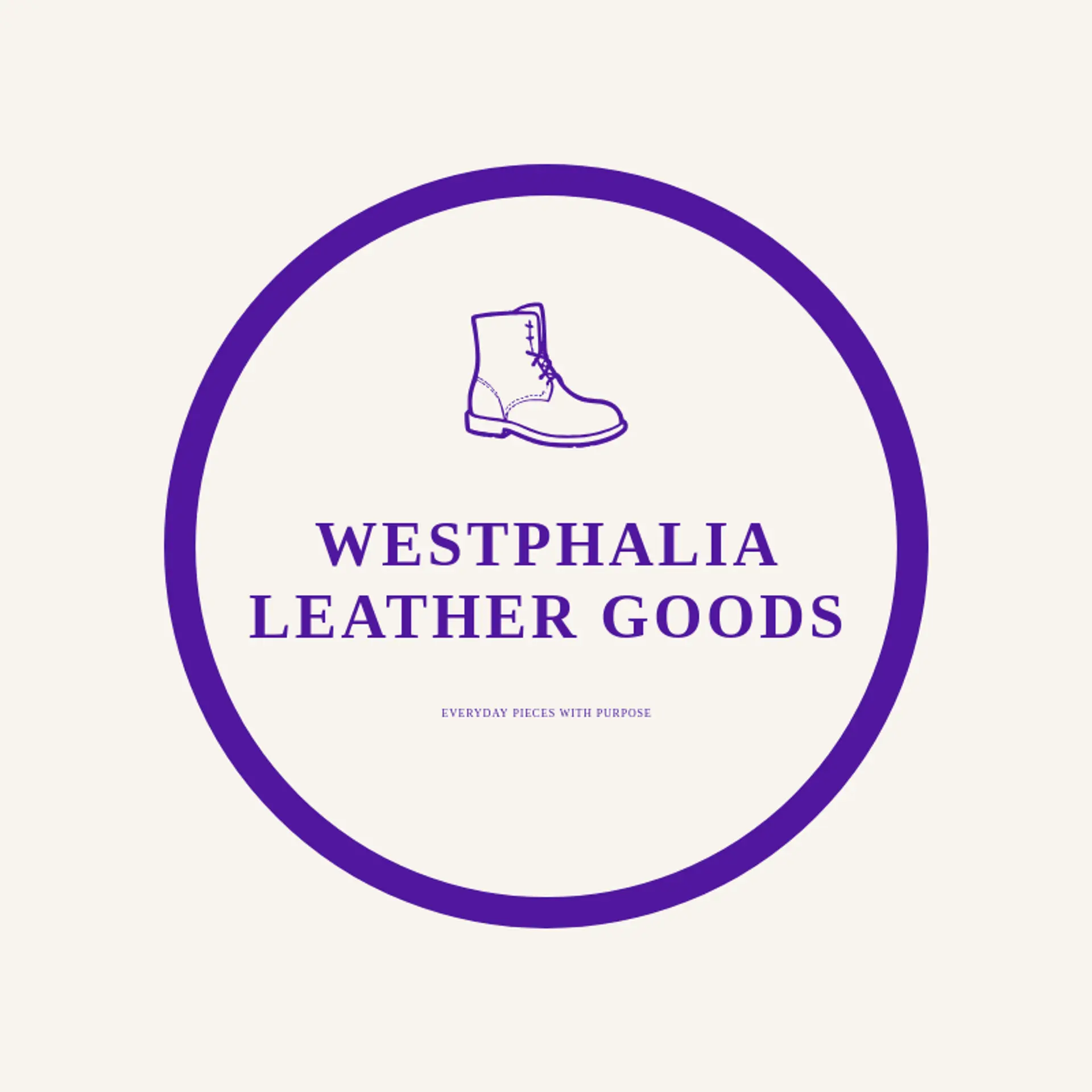 Westphalia Leather Goods logo for german