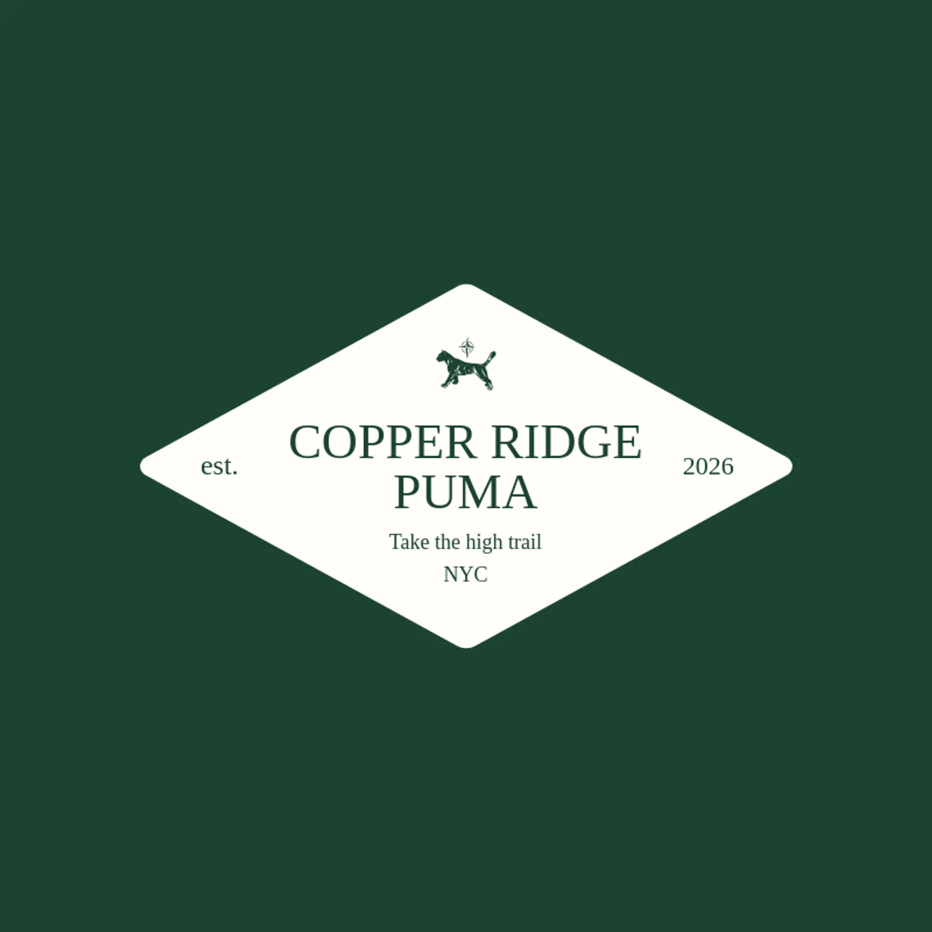Copper Ridge Puma logo for puma