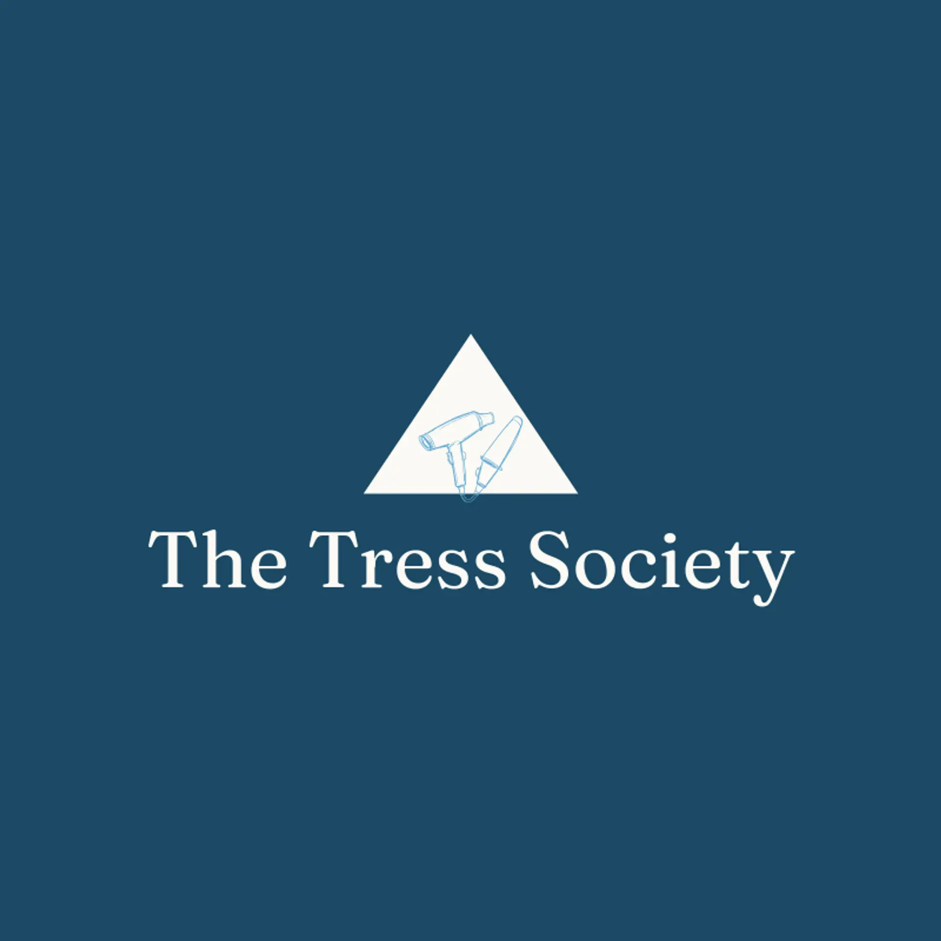 The Tress Society logo for hair stylist