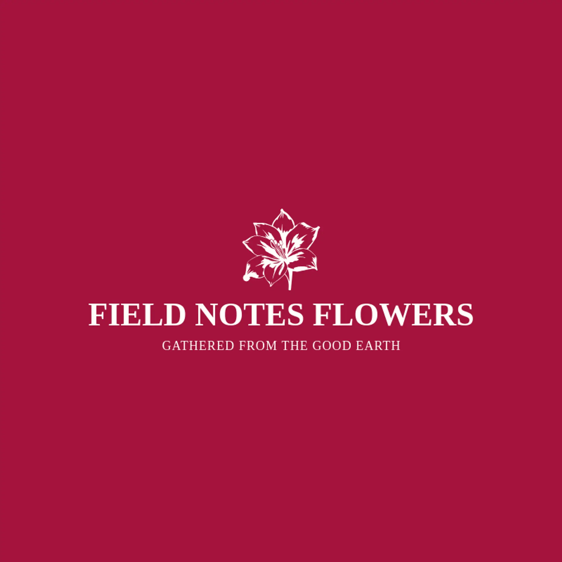 Field Notes Flowers logo for bloom