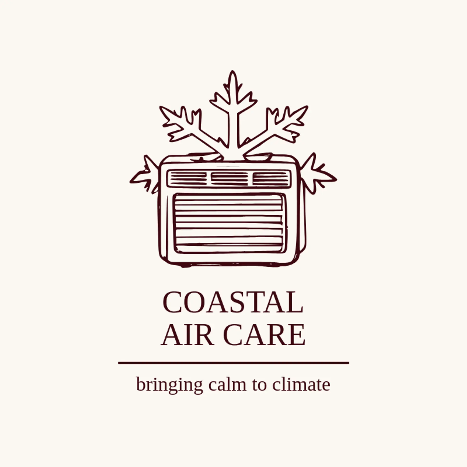 Coastal Air Care logo for air conditioning