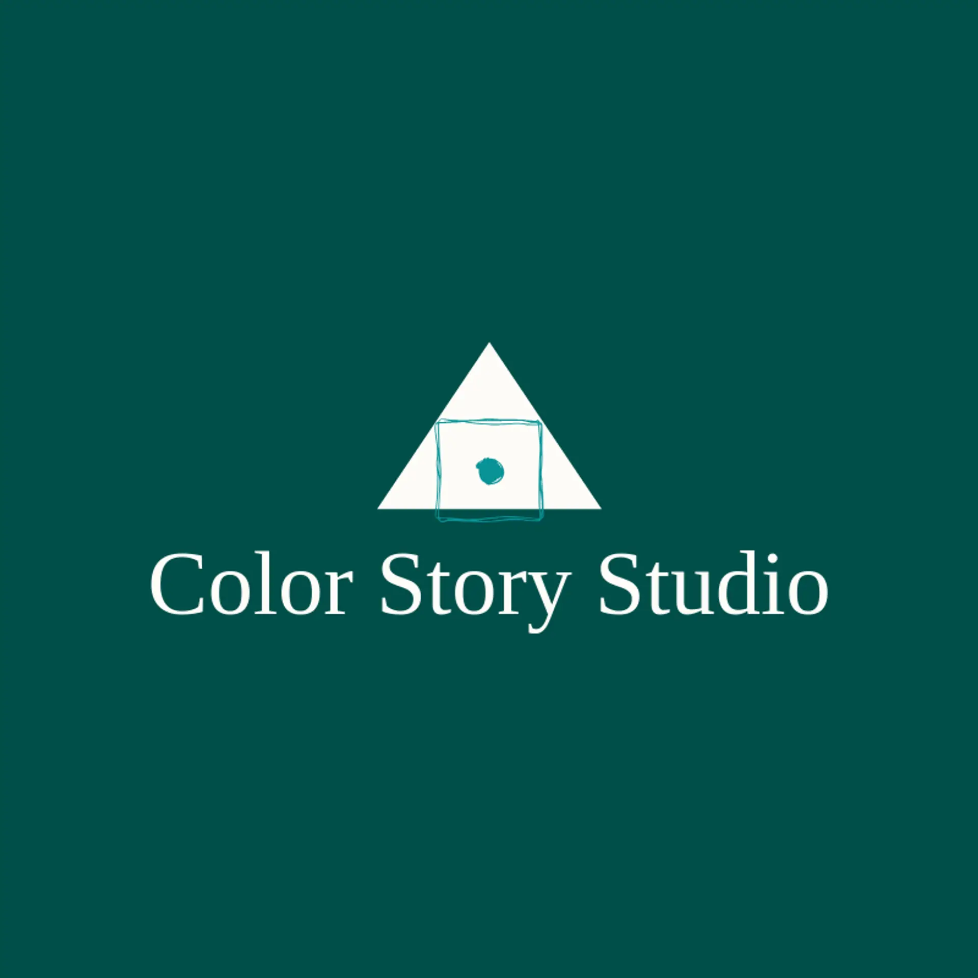 Color Story Studio logo for canvas