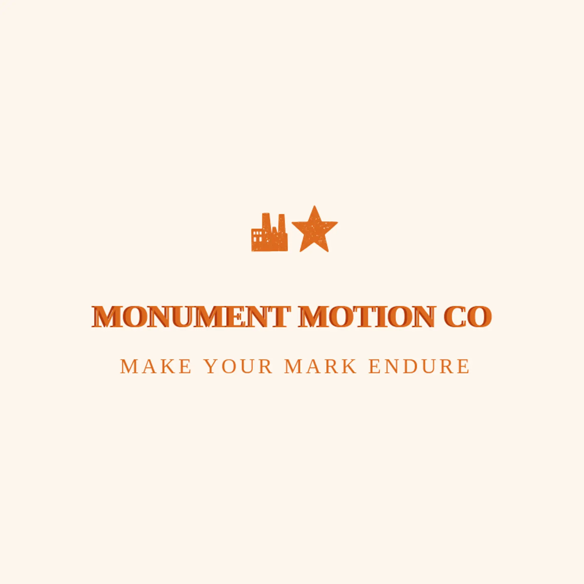 Monument Motion Co logo for production