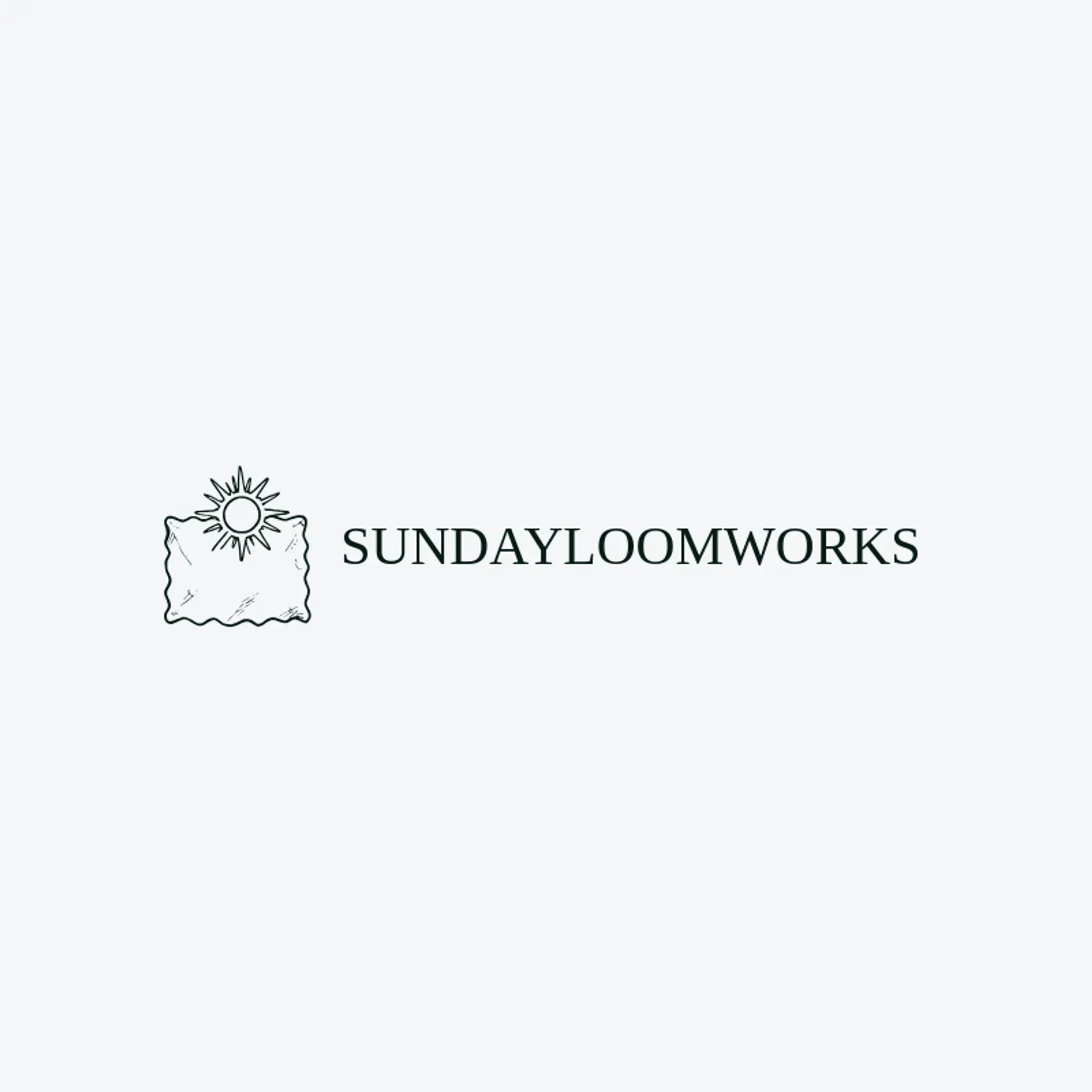 Sunday Loom Works logo for fabric