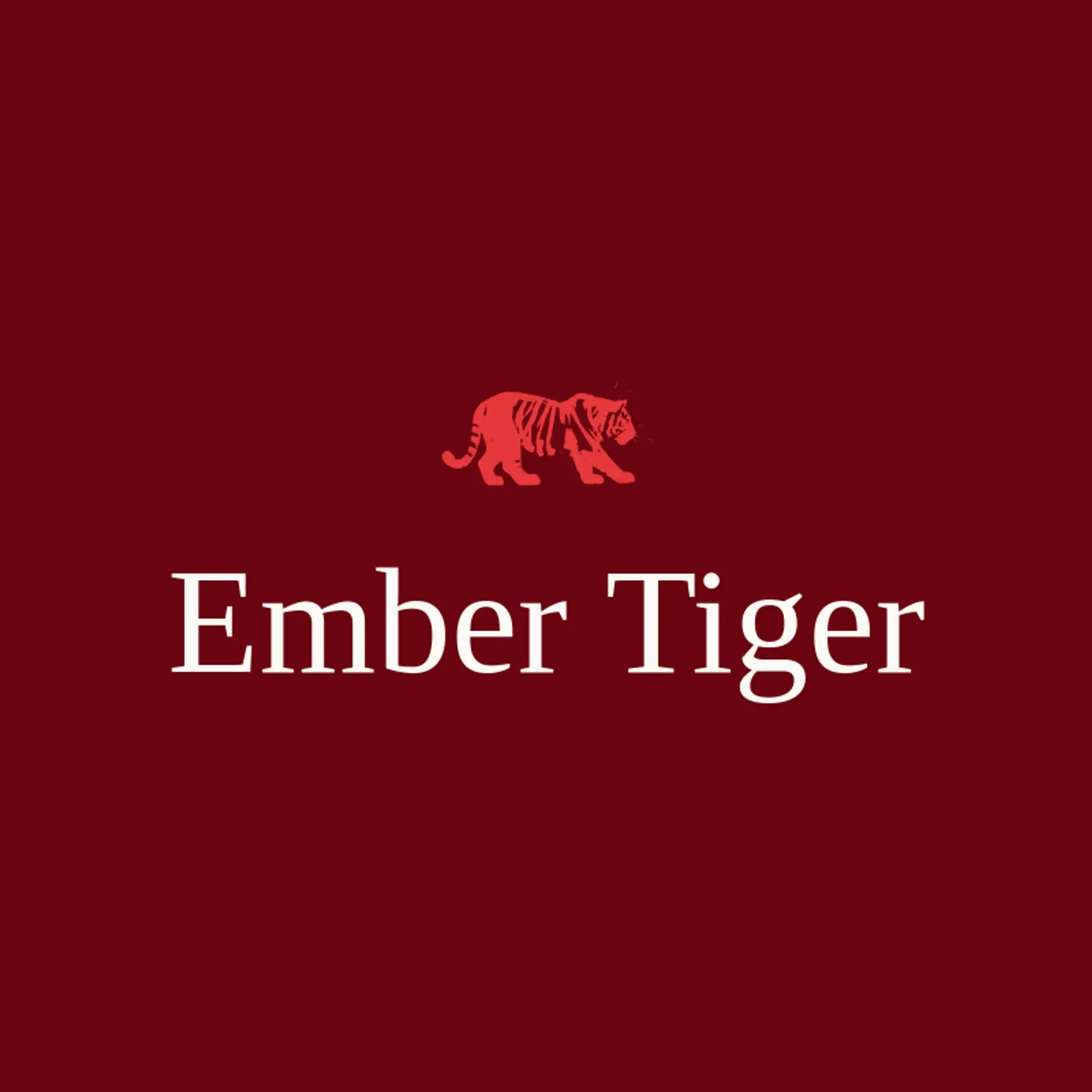 Ember Tiger logo for karate