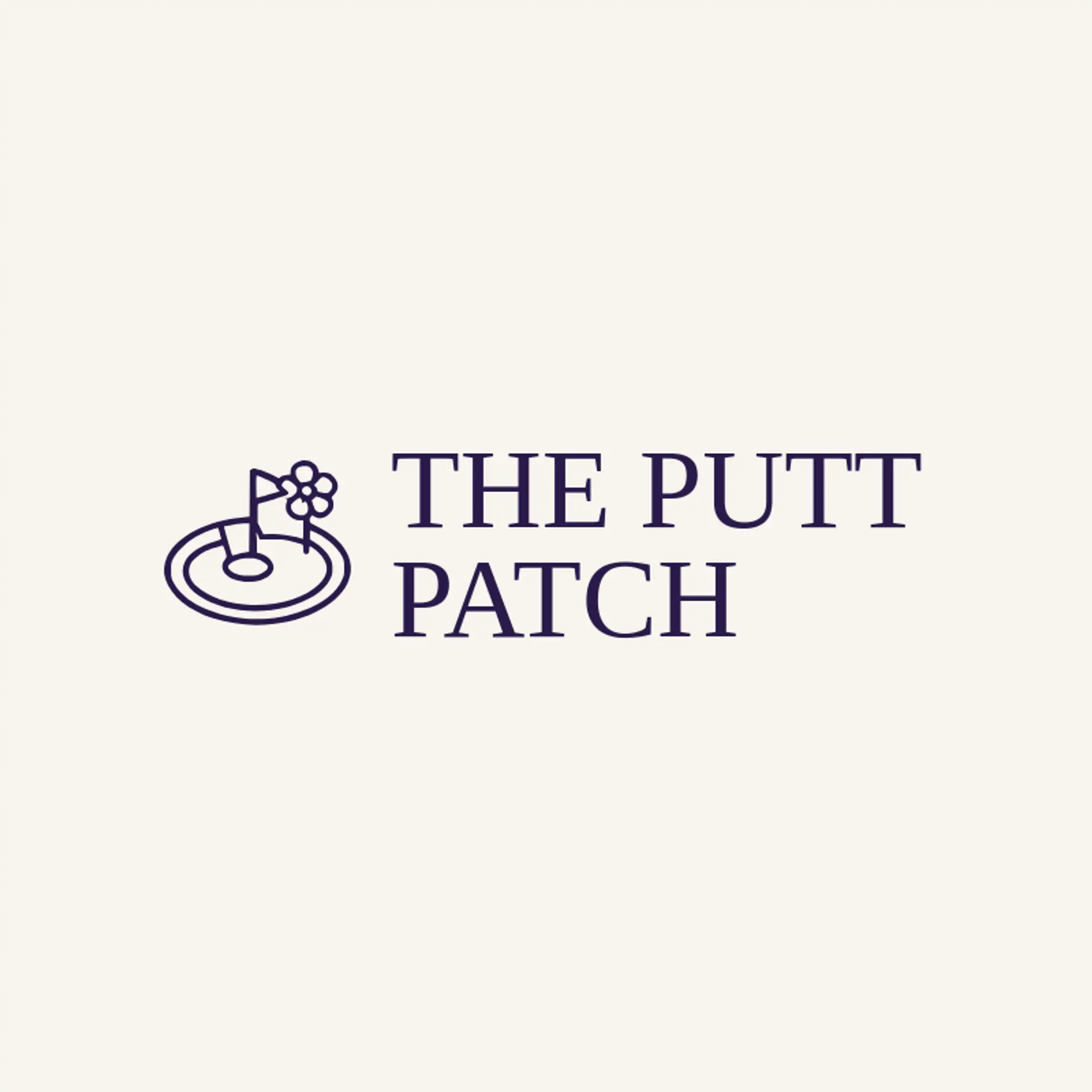 The Putt Patch logo for mini golf