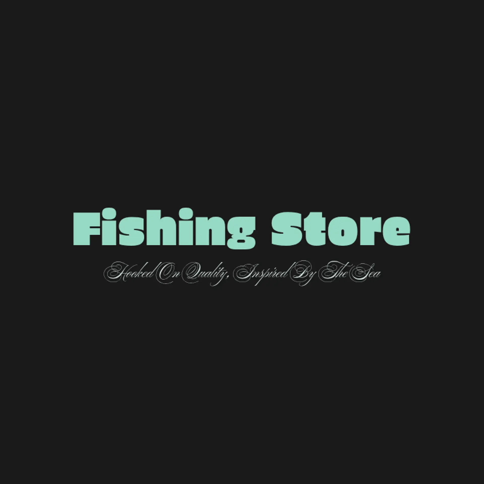 Fishing Store logo for fashion store