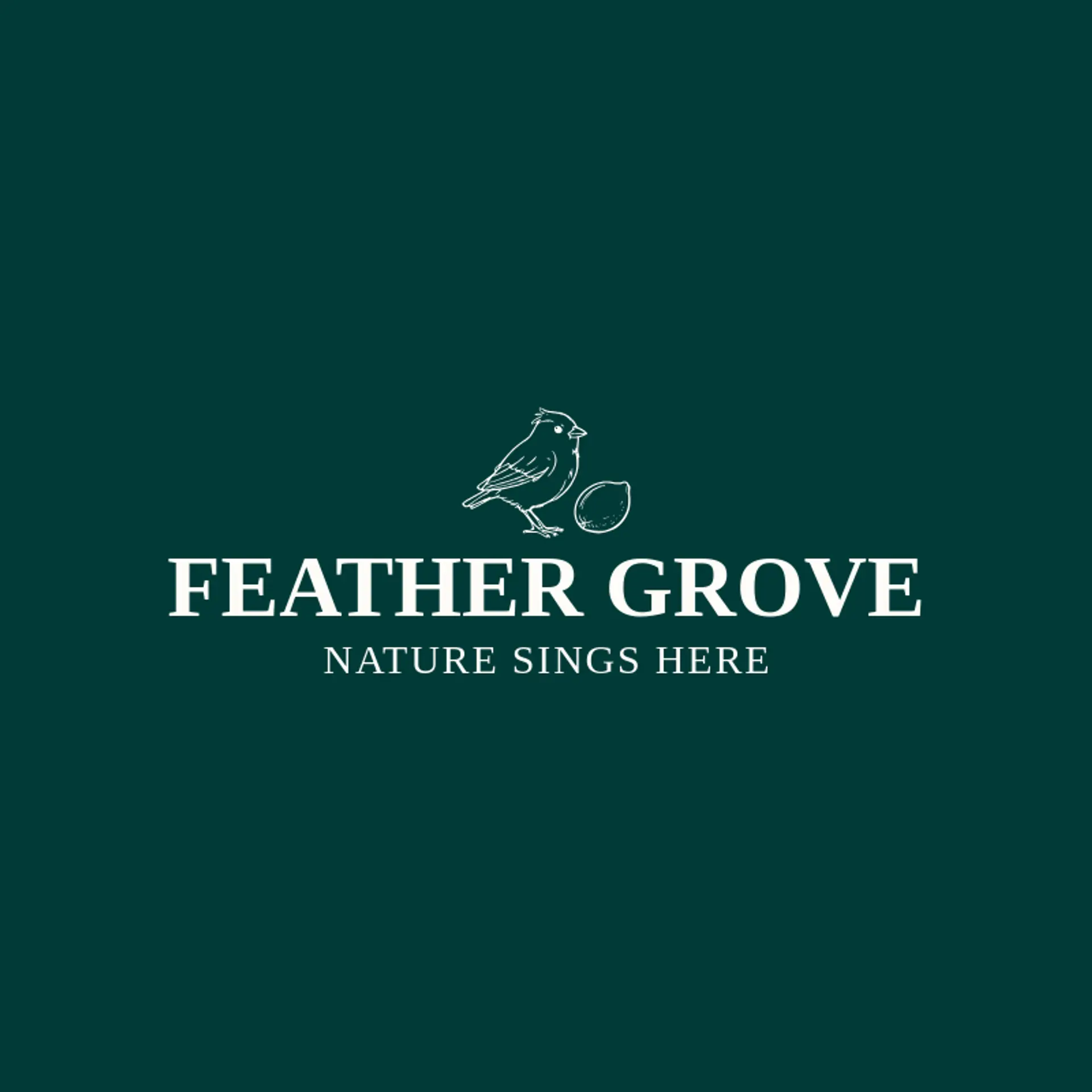 Feather Grove logo for finch