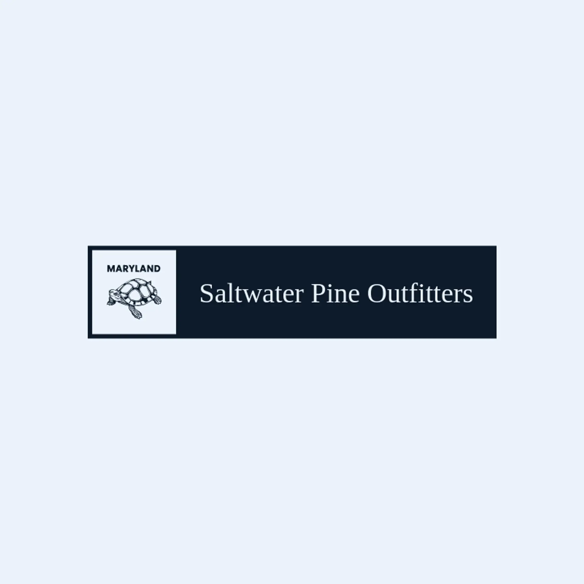 Saltwater Pine Outfitters logo for maryland