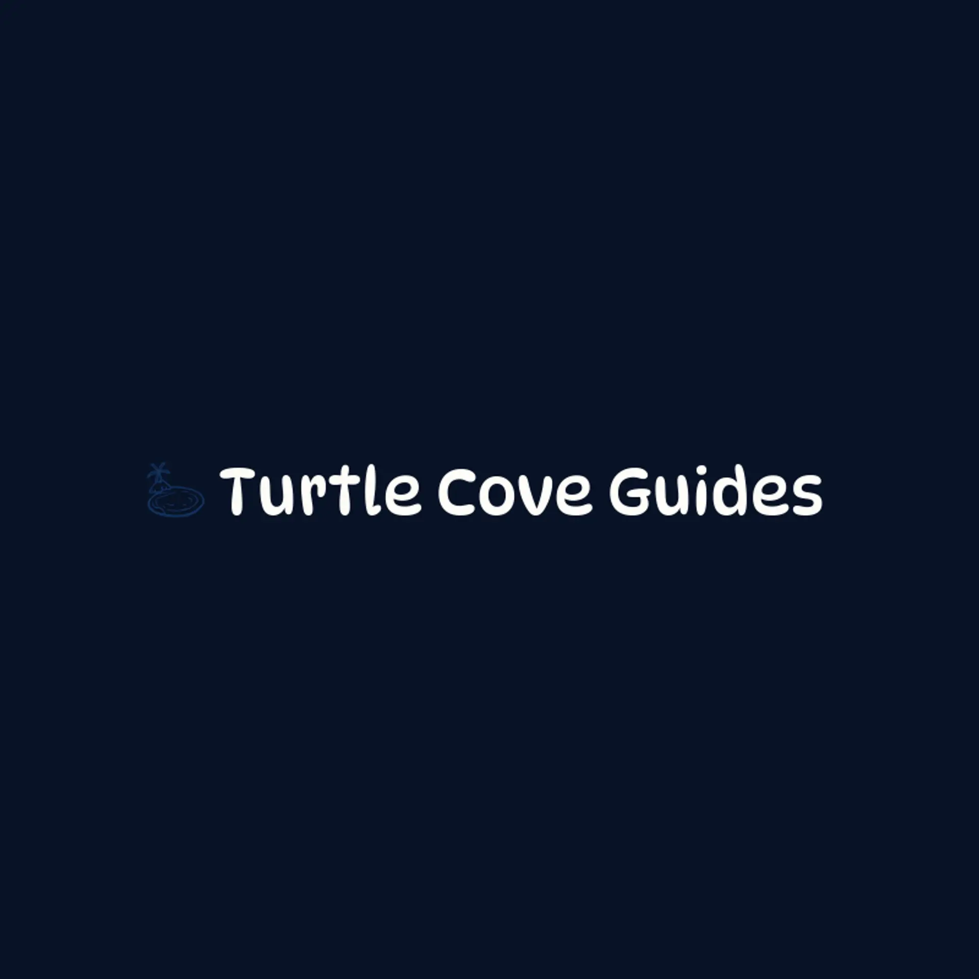 Turtle Cove Guides logo for lagoon