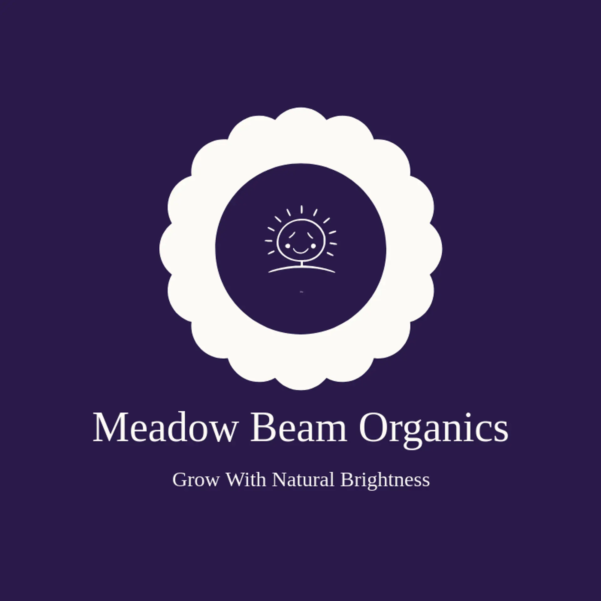 Meadow Beam Organics logo for rays