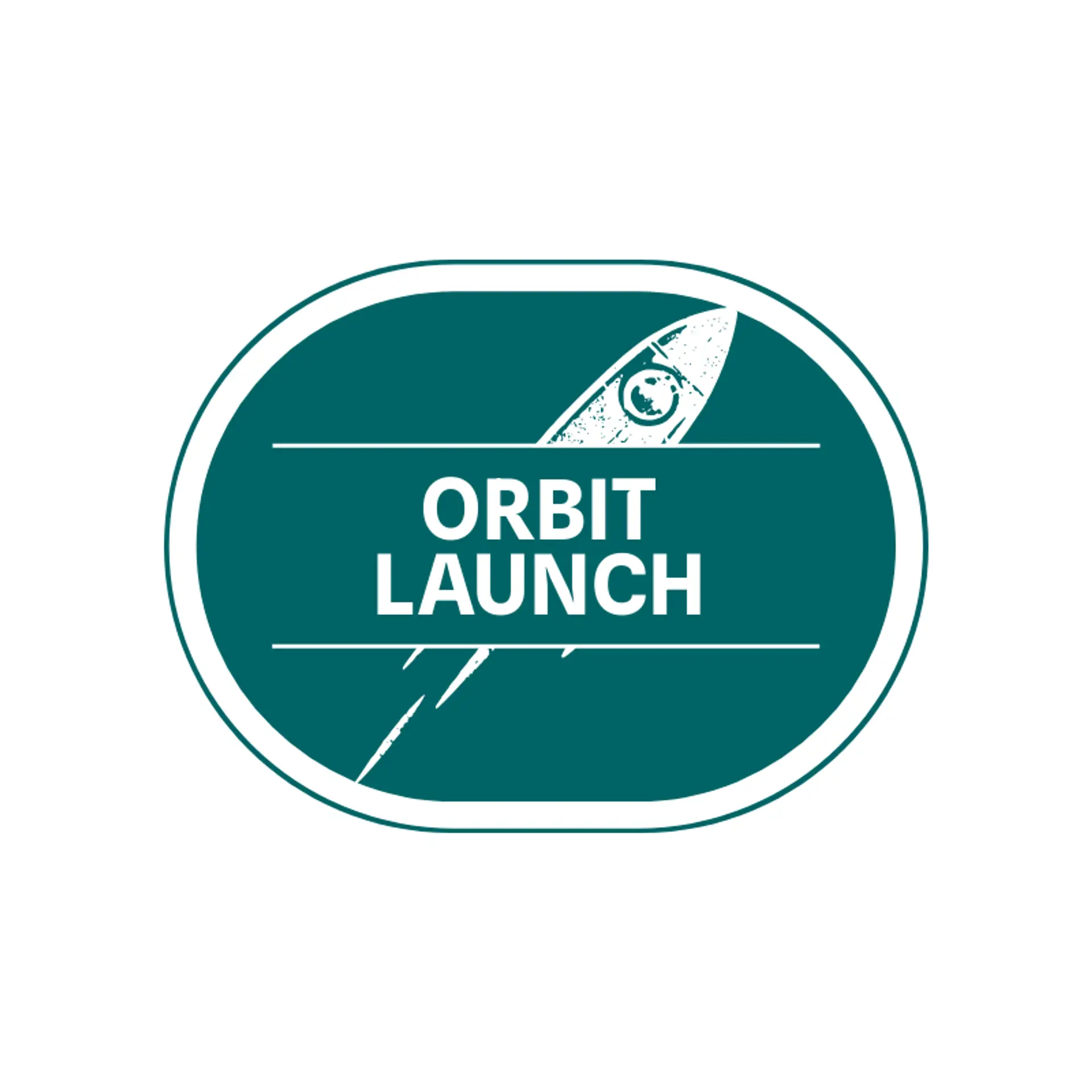 Orbit Launch logo for superhero