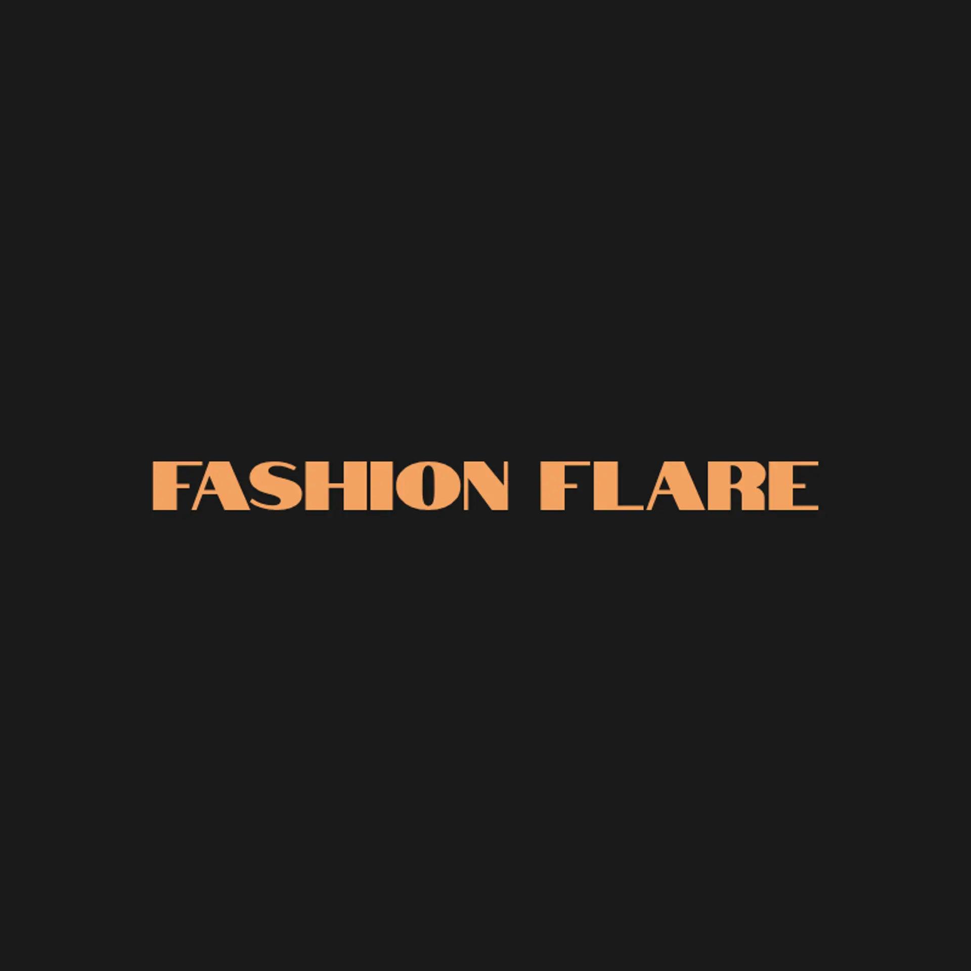 Fashion Flare logo for fashion blog