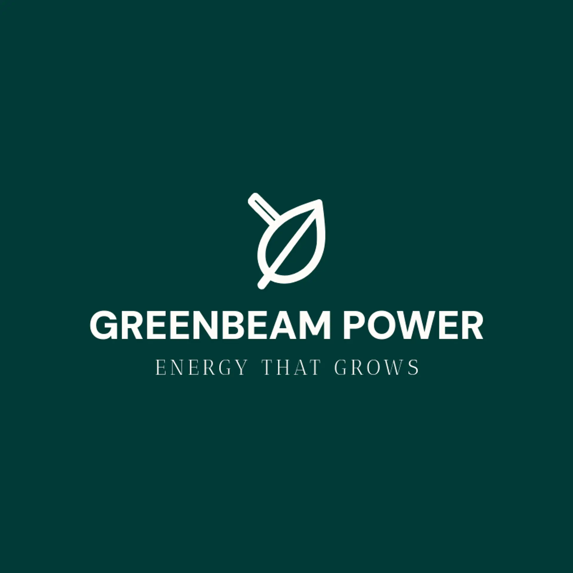 Greenbeam Power logo for solar