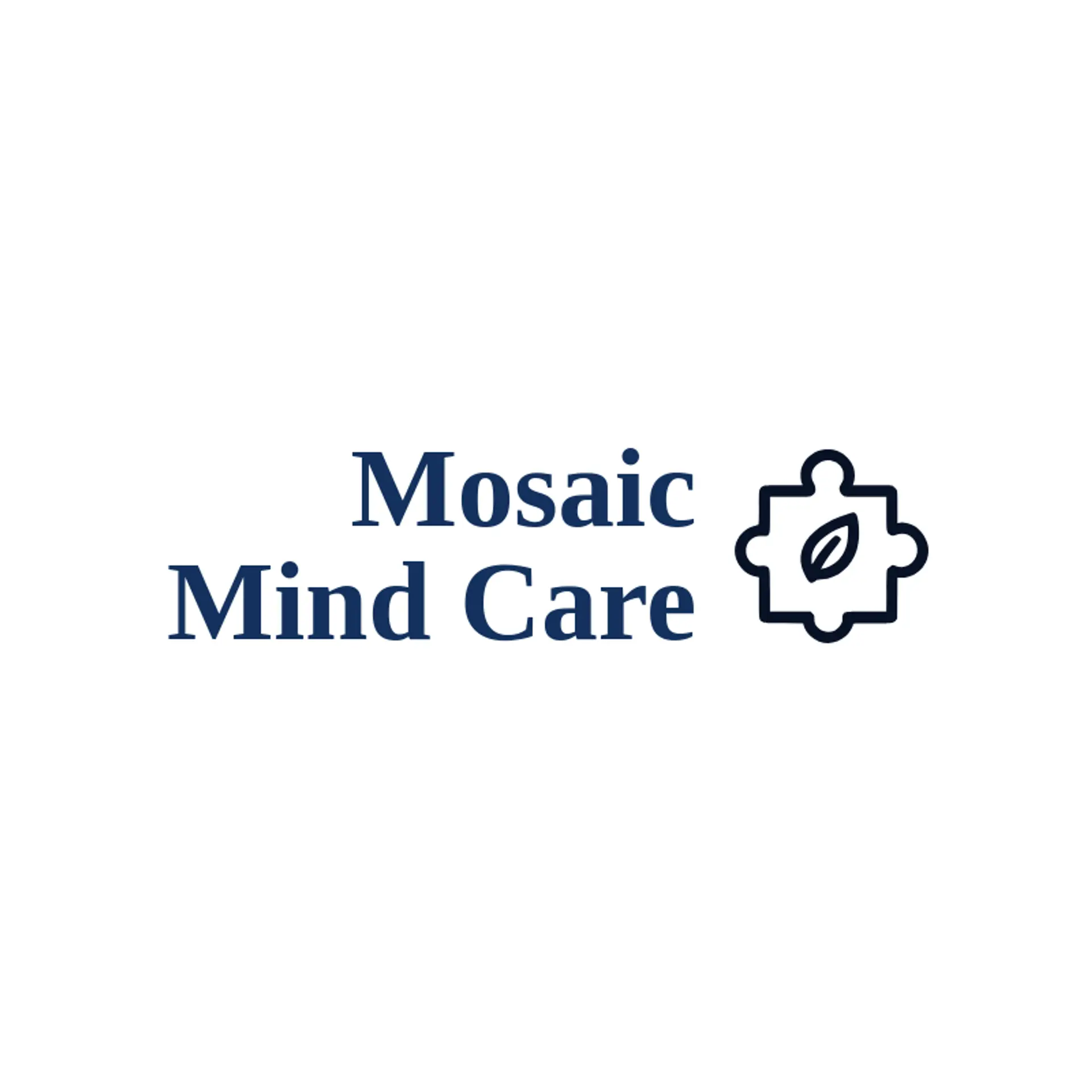 Mosaic Mind Care logo for psychologist