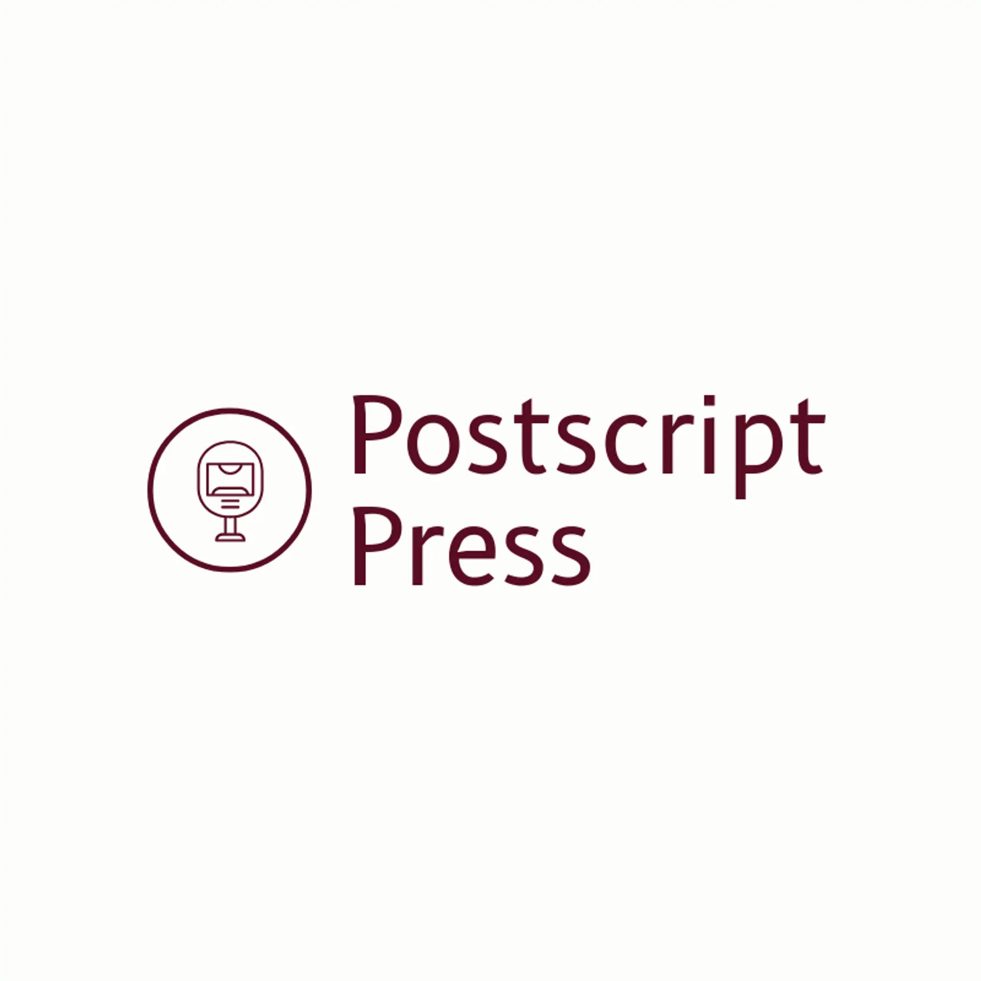 Postscript Press logo for post