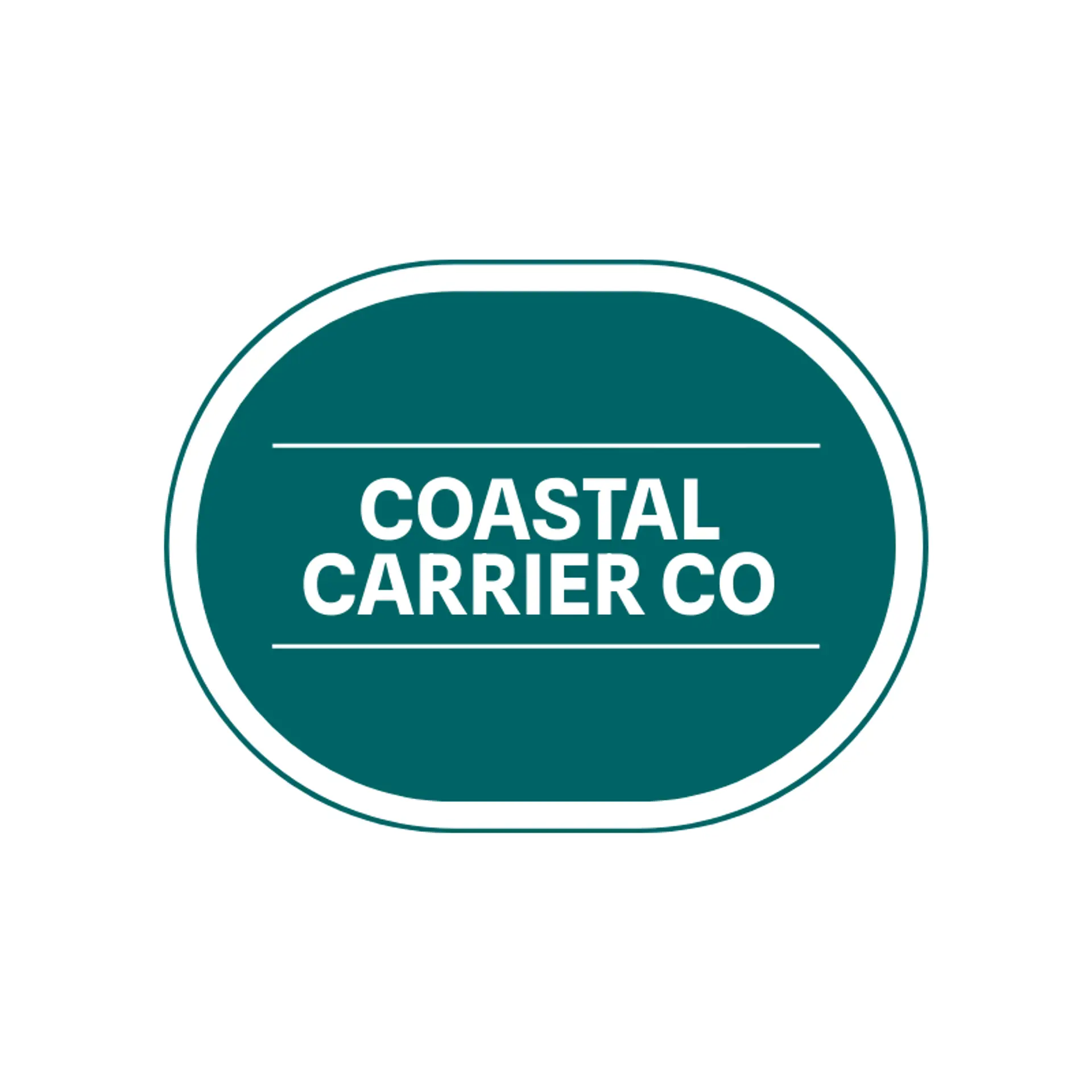 Coastal Carrier Co logo for truck