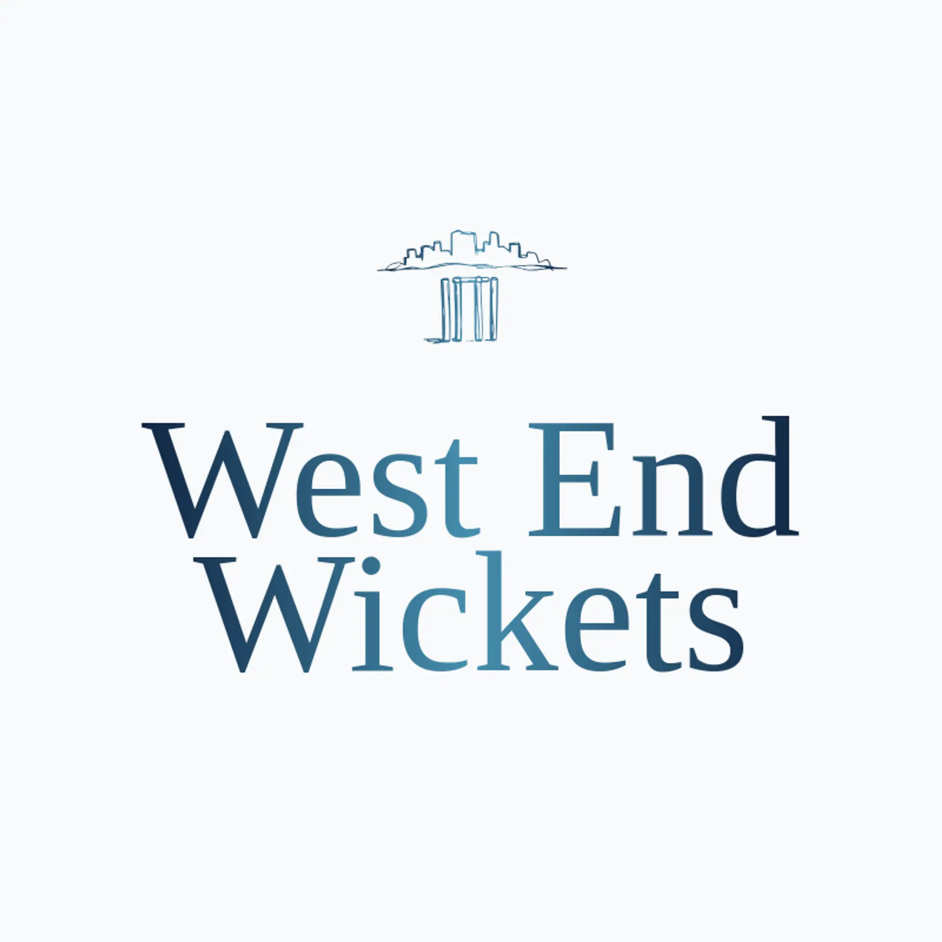 West End Wickets logo for cricket team