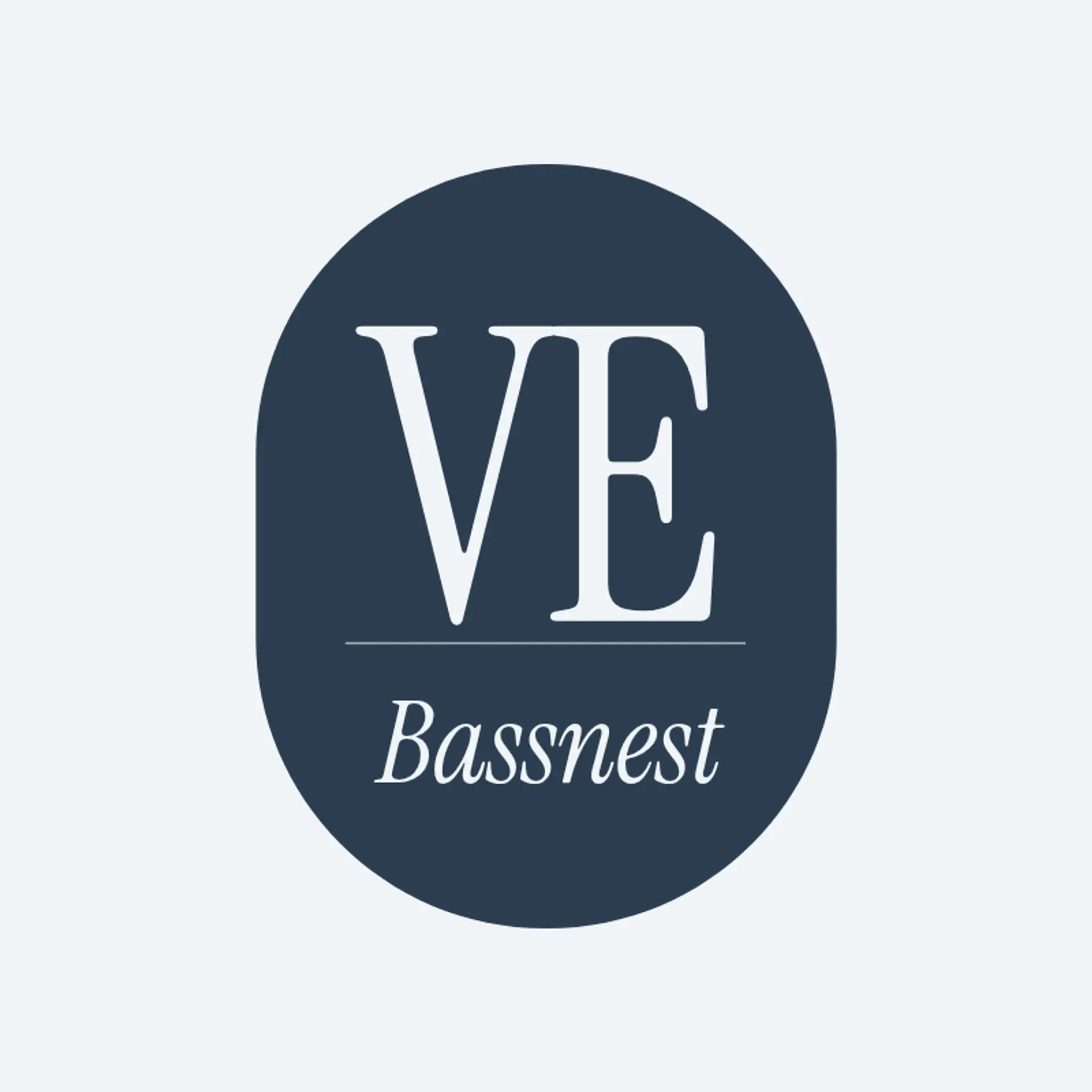 BassNest logo for cool music