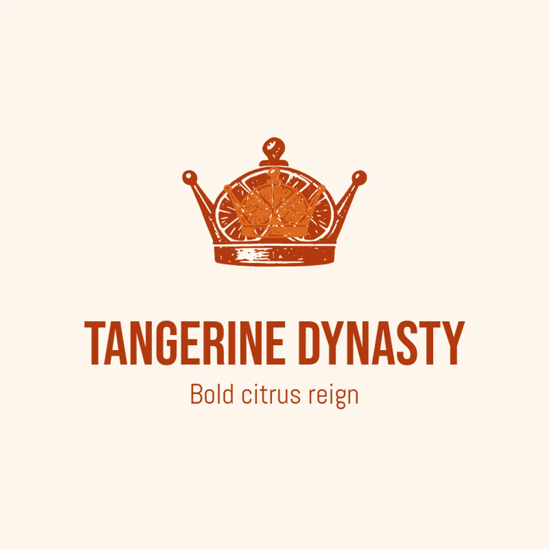 Tangerine Dynasty logo for king