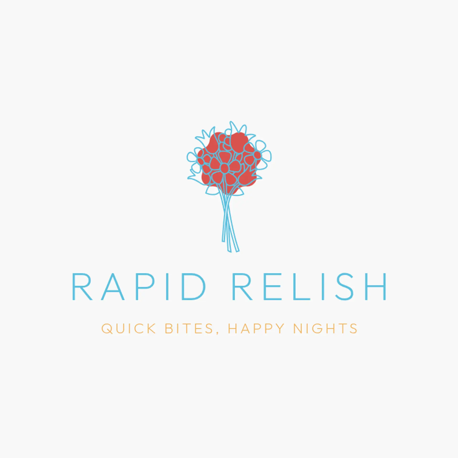 Rapid Eats logo for fast food restaurant