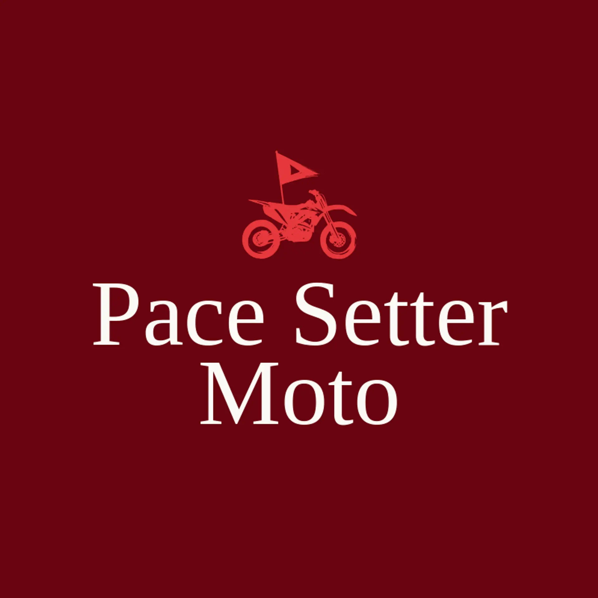 Pace Setter Moto logo for motocross