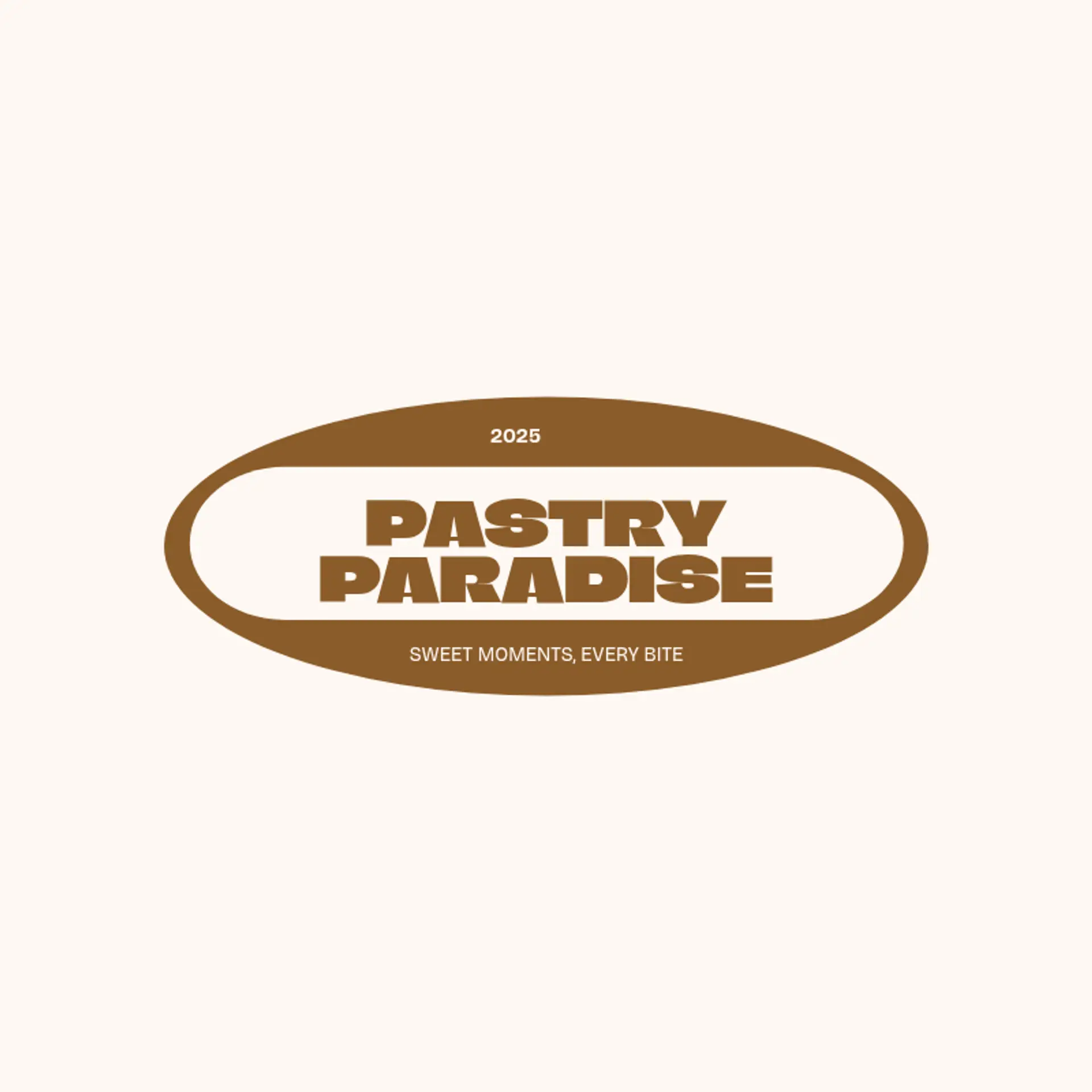 Pastry Paradise logo for bakery
