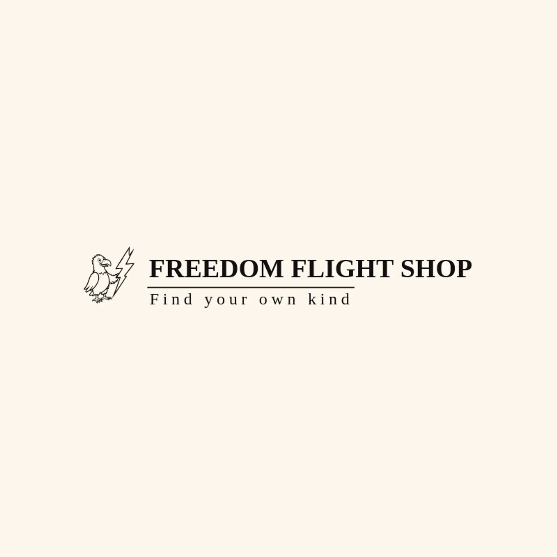 Freedom Flight Shop logo for american eagle