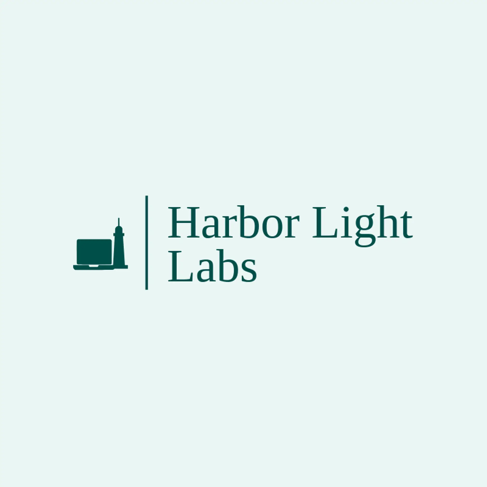 Harbor Light Labs logo for laptop