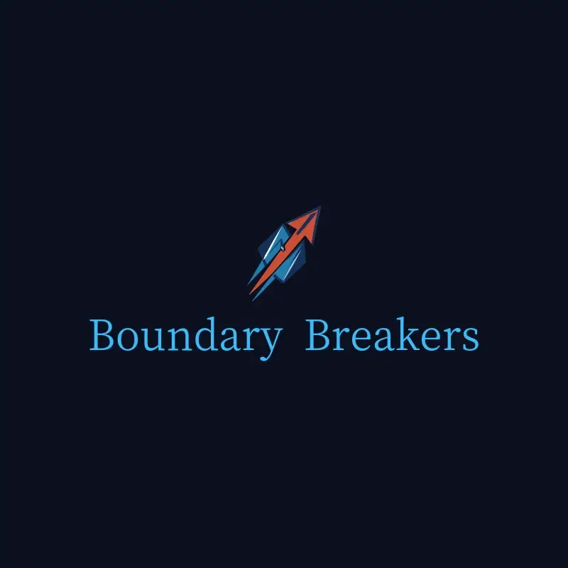 The group name Boundary Breakers as a branded logo with a color icon