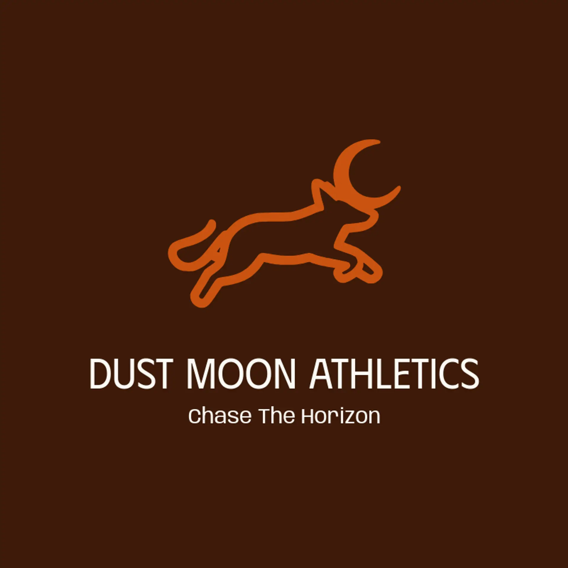 Dust Moon Athletics logo for coyote