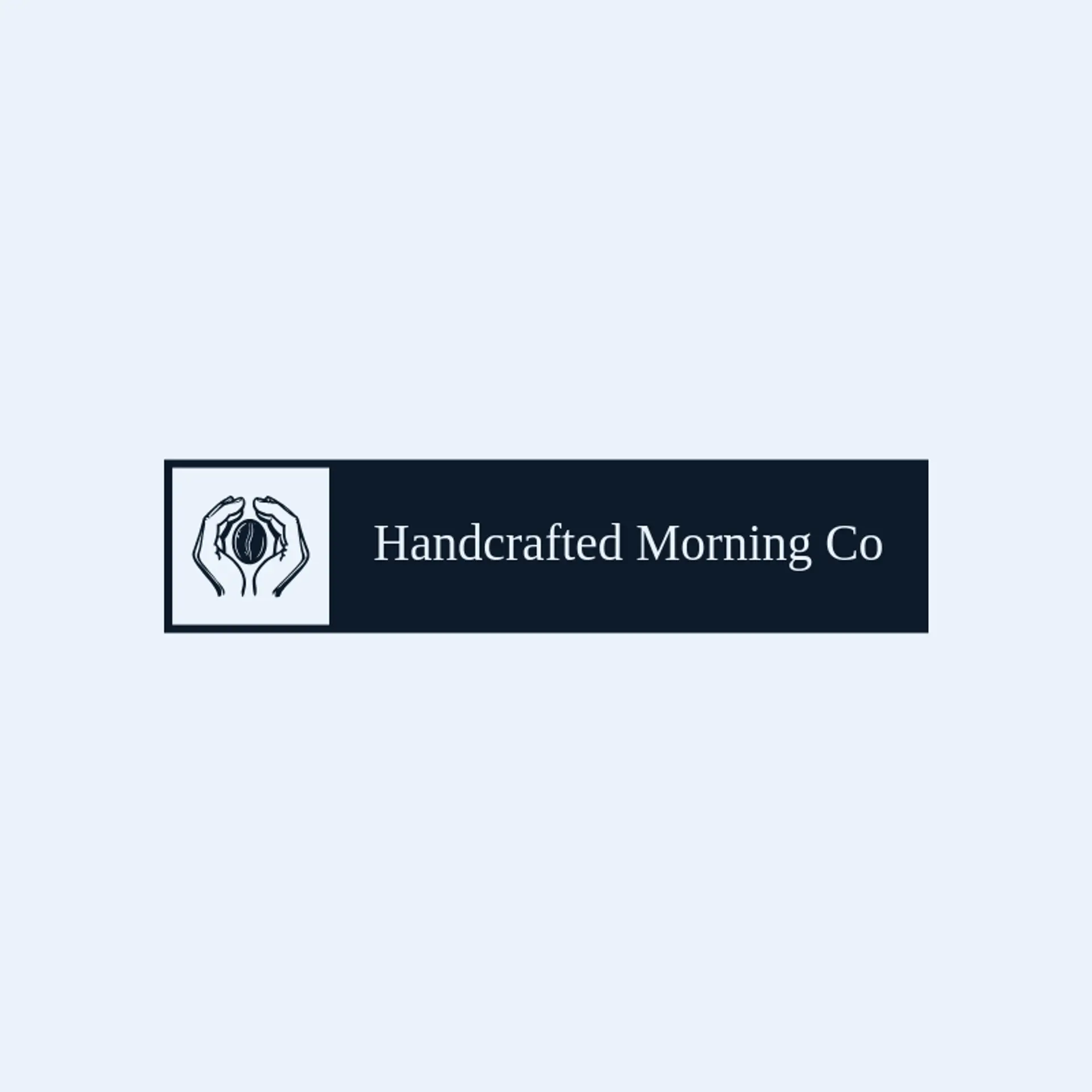 Handcrafted Morning Co logo for hands