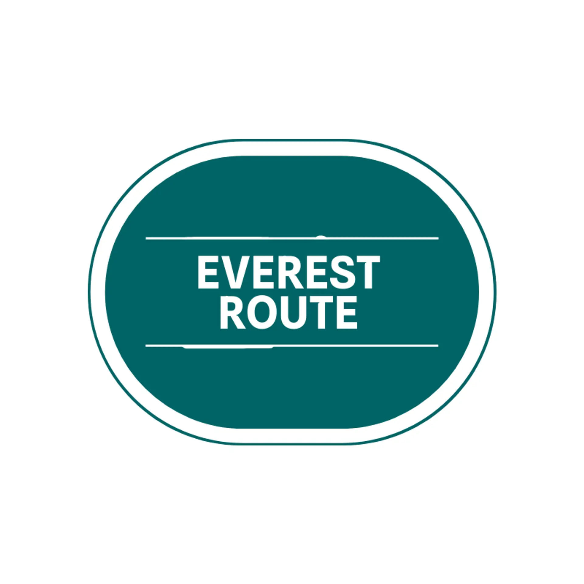 Everest Route logo for gas station